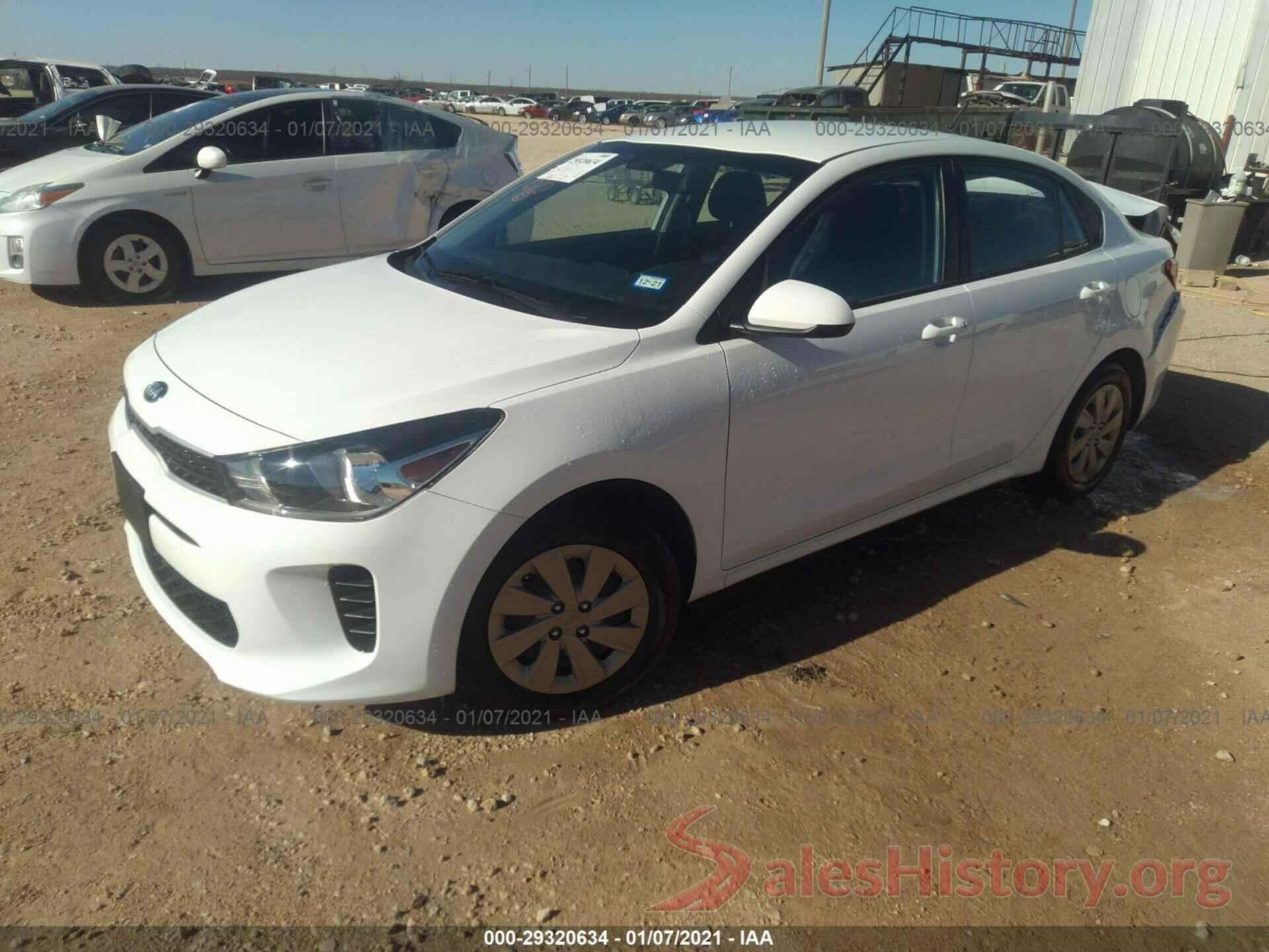 3KPA24AD8LE296341 2020 KIA RIO