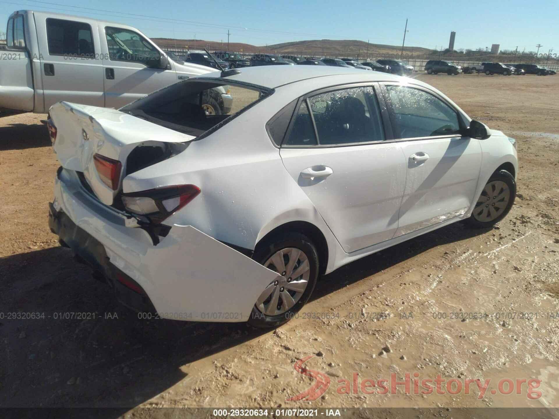 3KPA24AD8LE296341 2020 KIA RIO