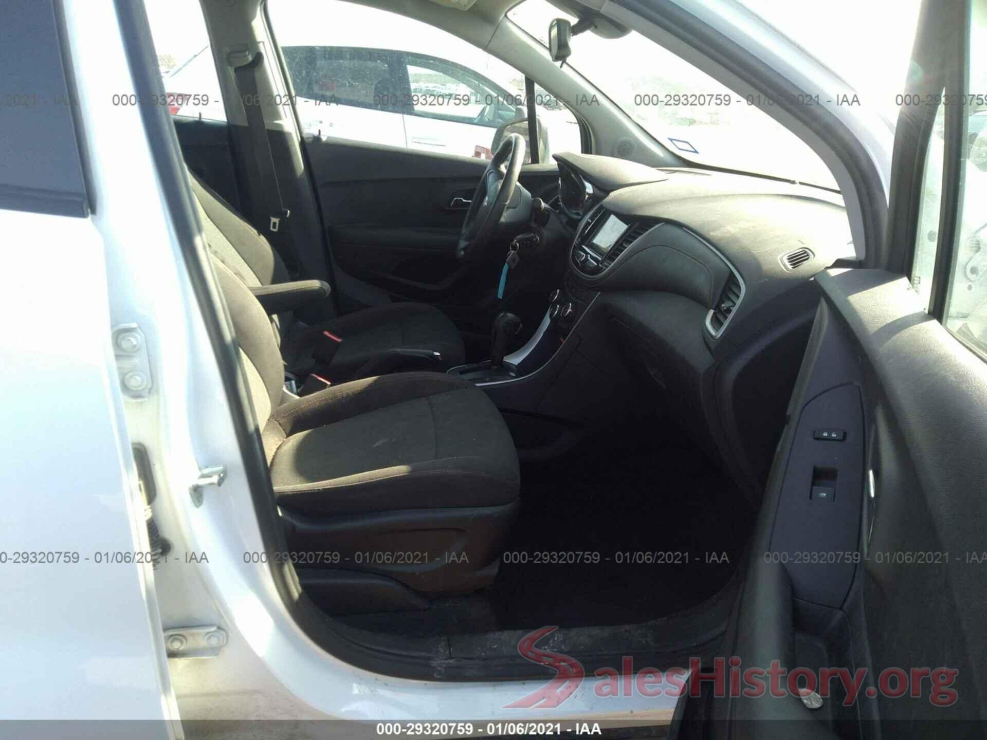 3GNCJKSB7KL212766 2019 CHEVROLET TRAX