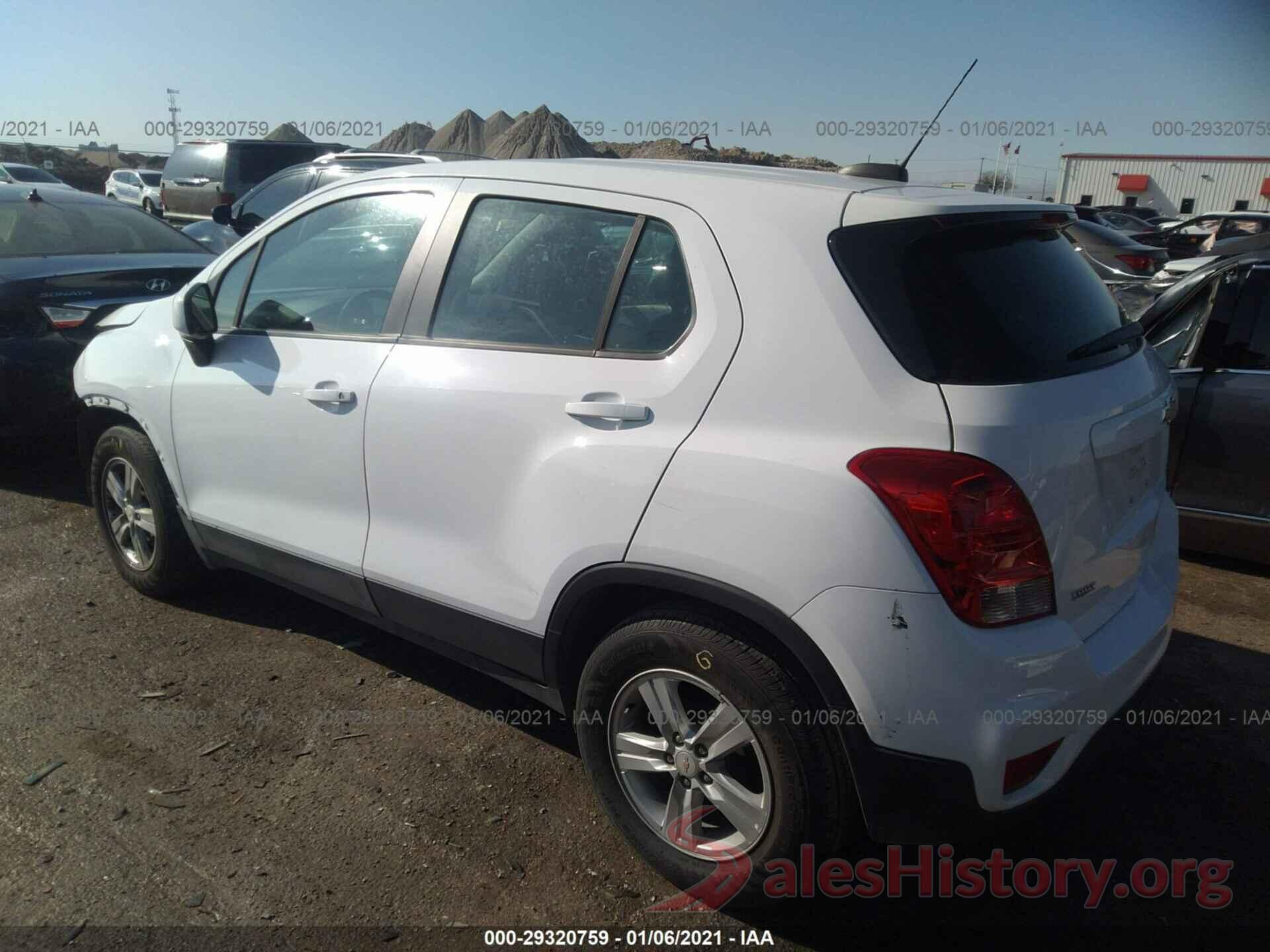 3GNCJKSB7KL212766 2019 CHEVROLET TRAX