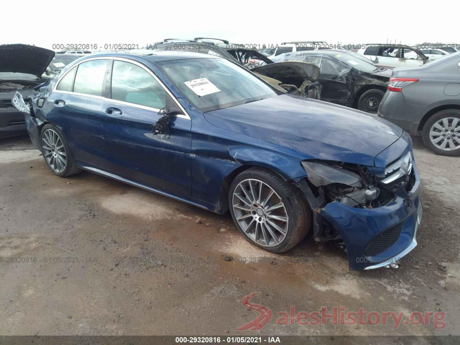 55SWF4JB0HU208052 2017 MERCEDES-BENZ C-CLASS