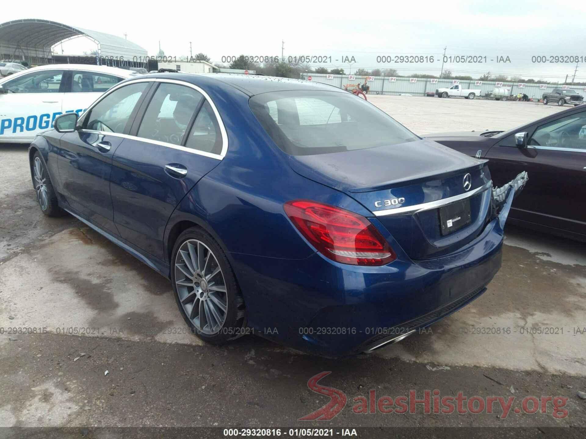 55SWF4JB0HU208052 2017 MERCEDES-BENZ C-CLASS