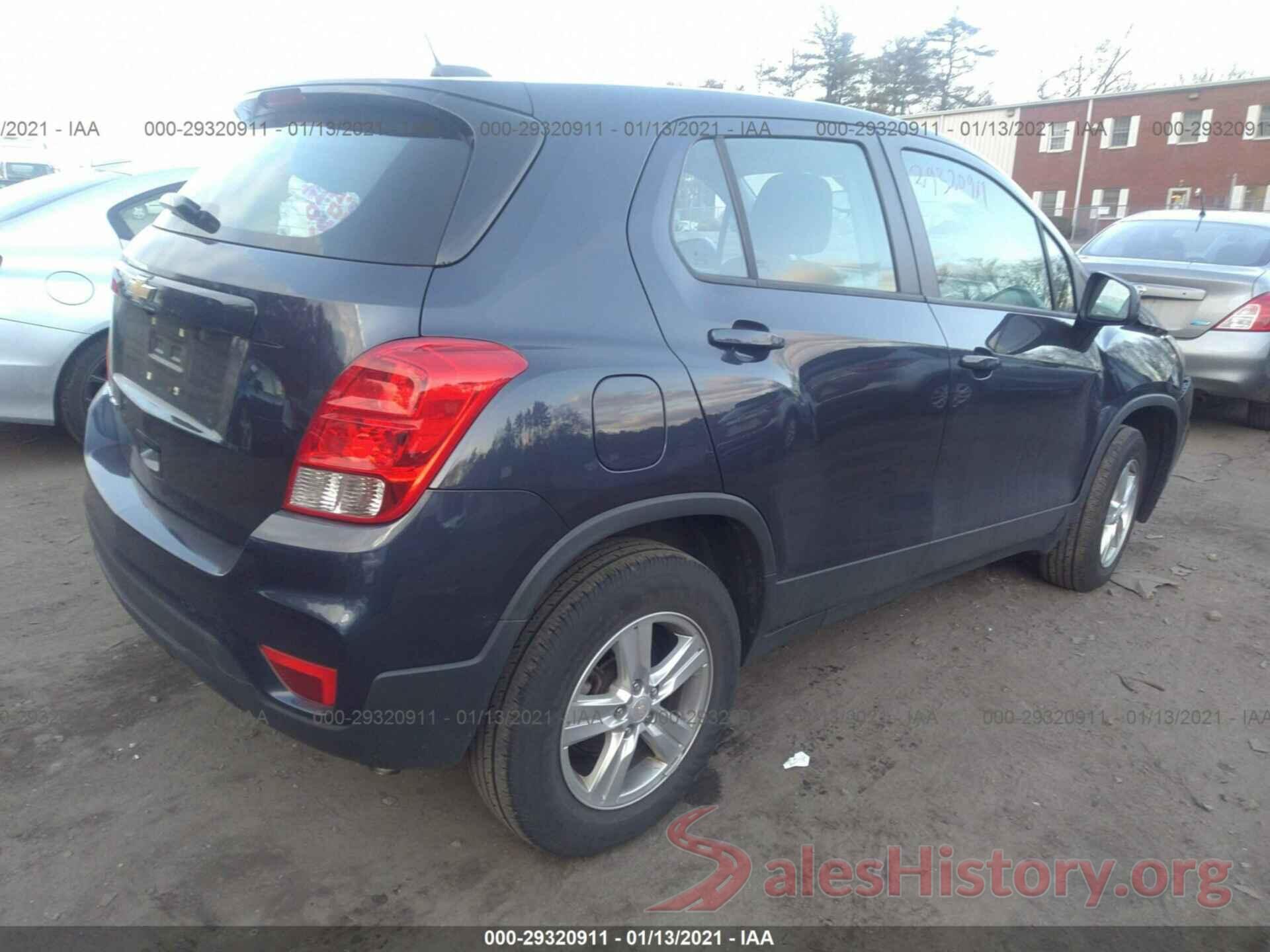 3GNCJNSB7JL416368 2018 CHEVROLET TRAX