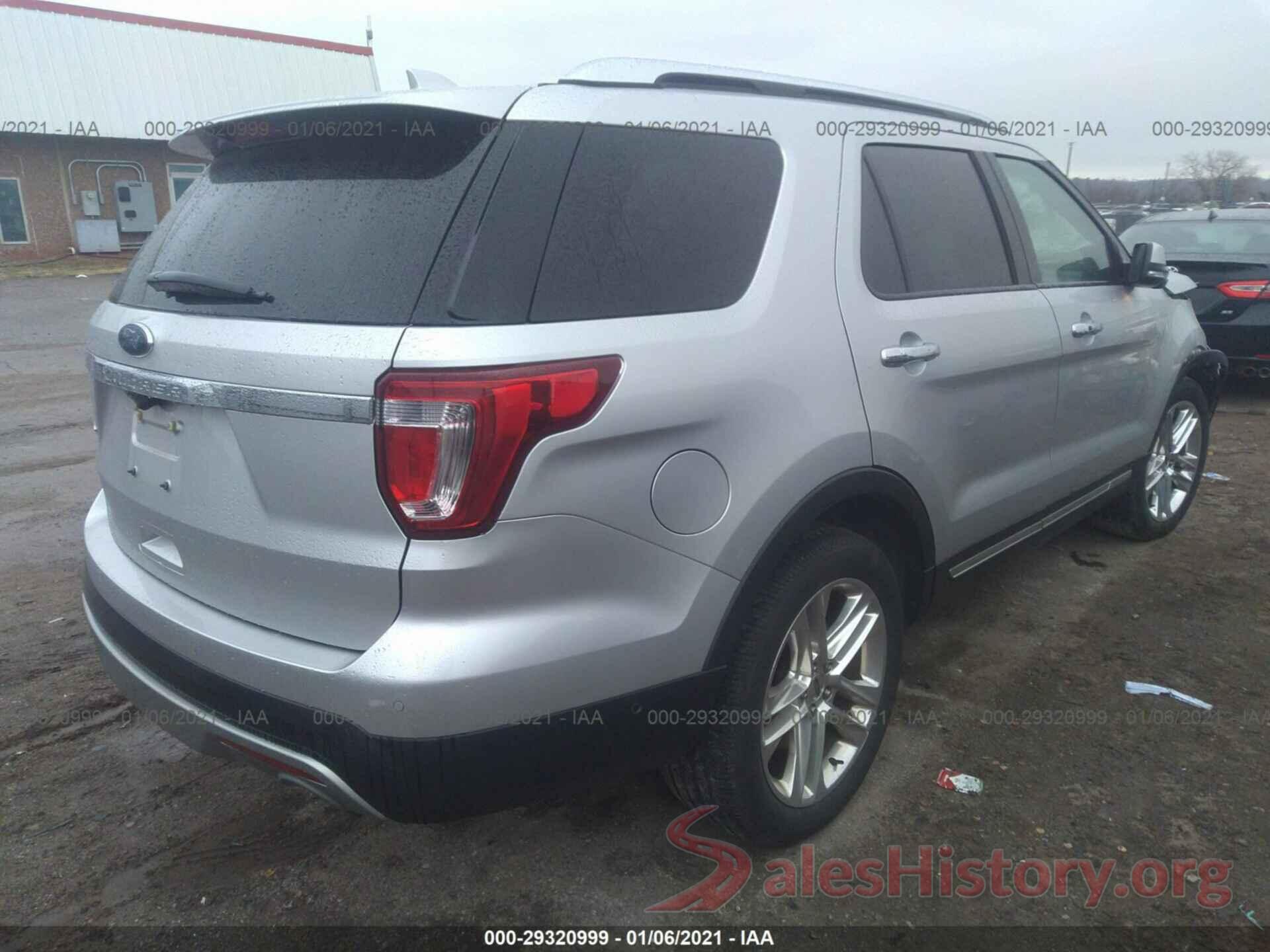 1FM5K7F83HGB52343 2017 FORD EXPLORER