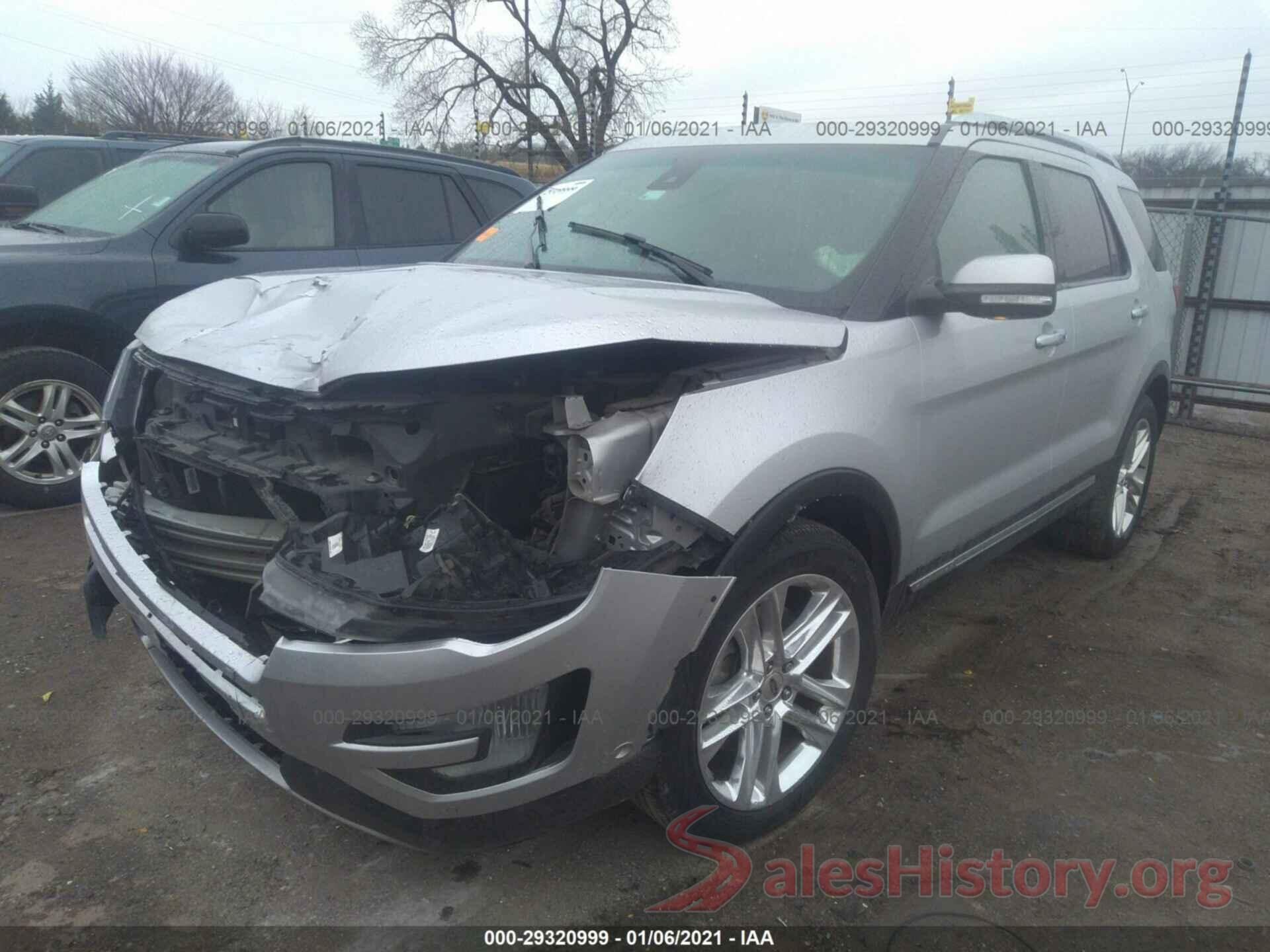 1FM5K7F83HGB52343 2017 FORD EXPLORER