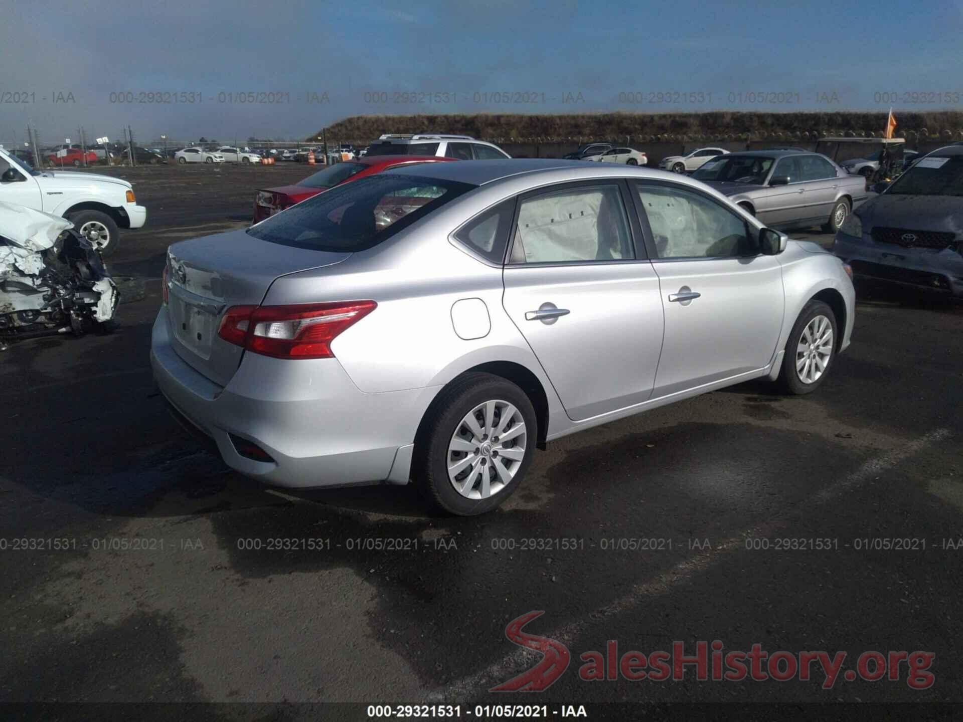 3N1AB7AP6KY384638 2019 NISSAN SENTRA