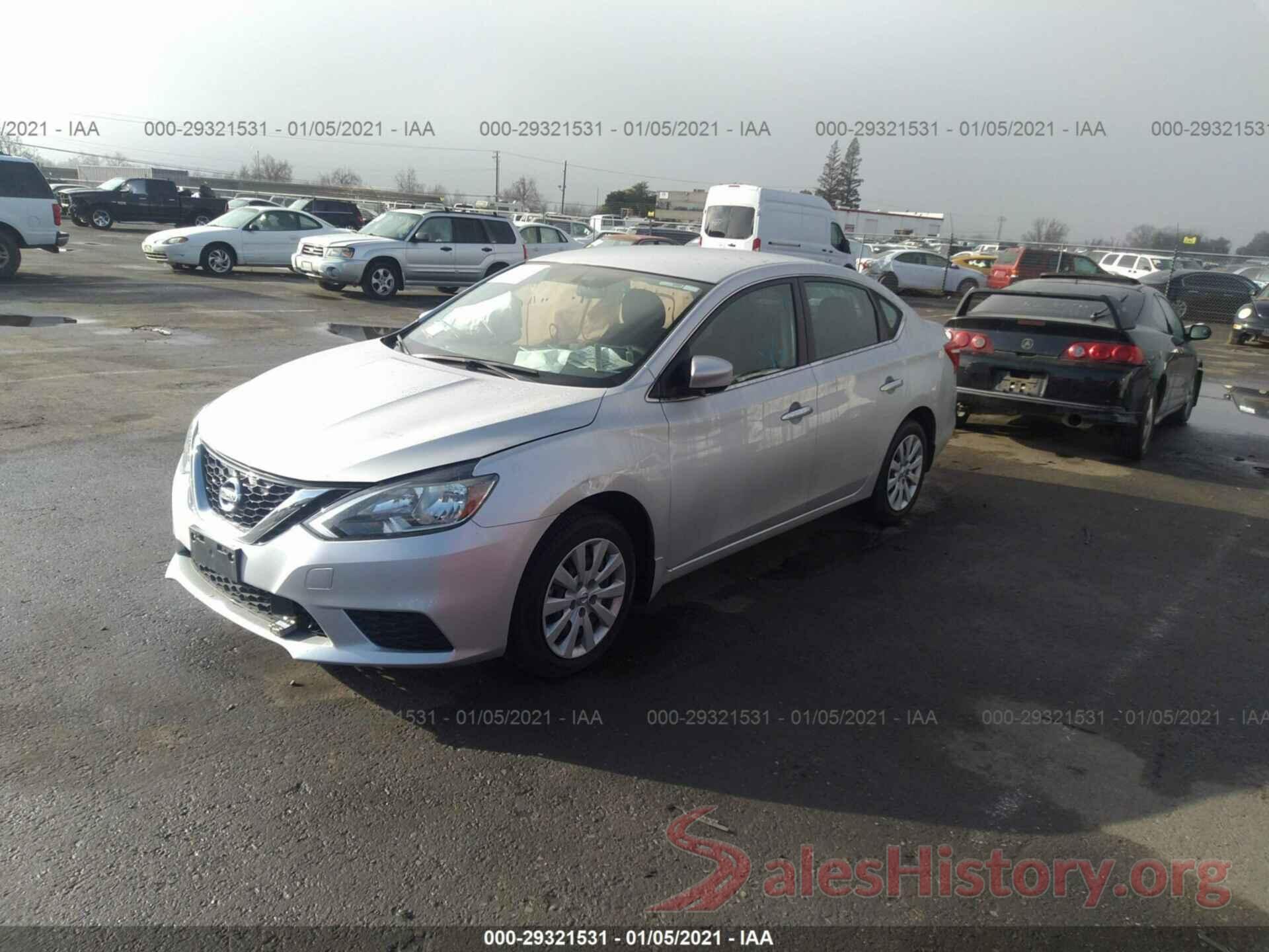 3N1AB7AP6KY384638 2019 NISSAN SENTRA