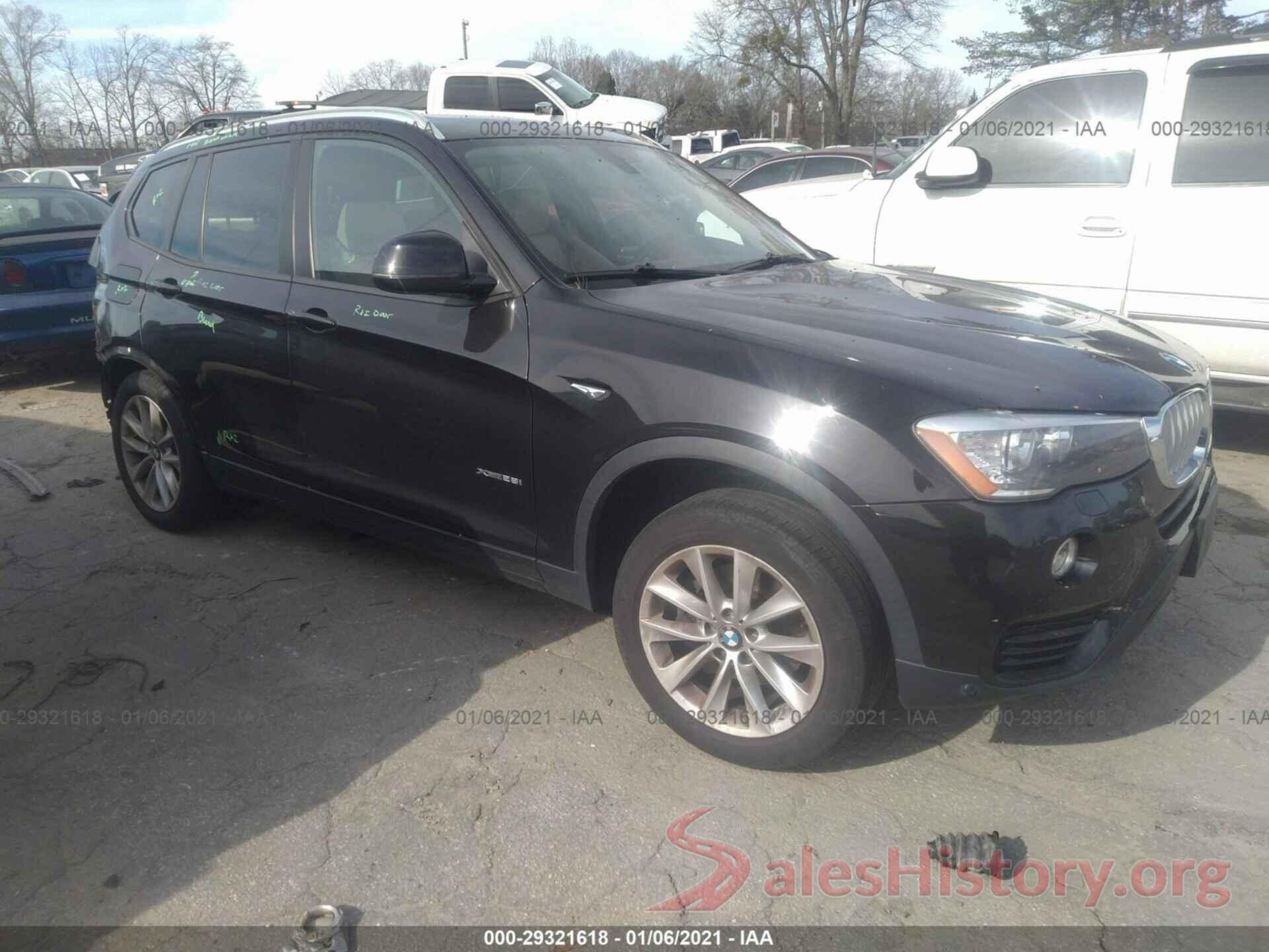 5UXWX9C58H0D96161 2017 BMW X3