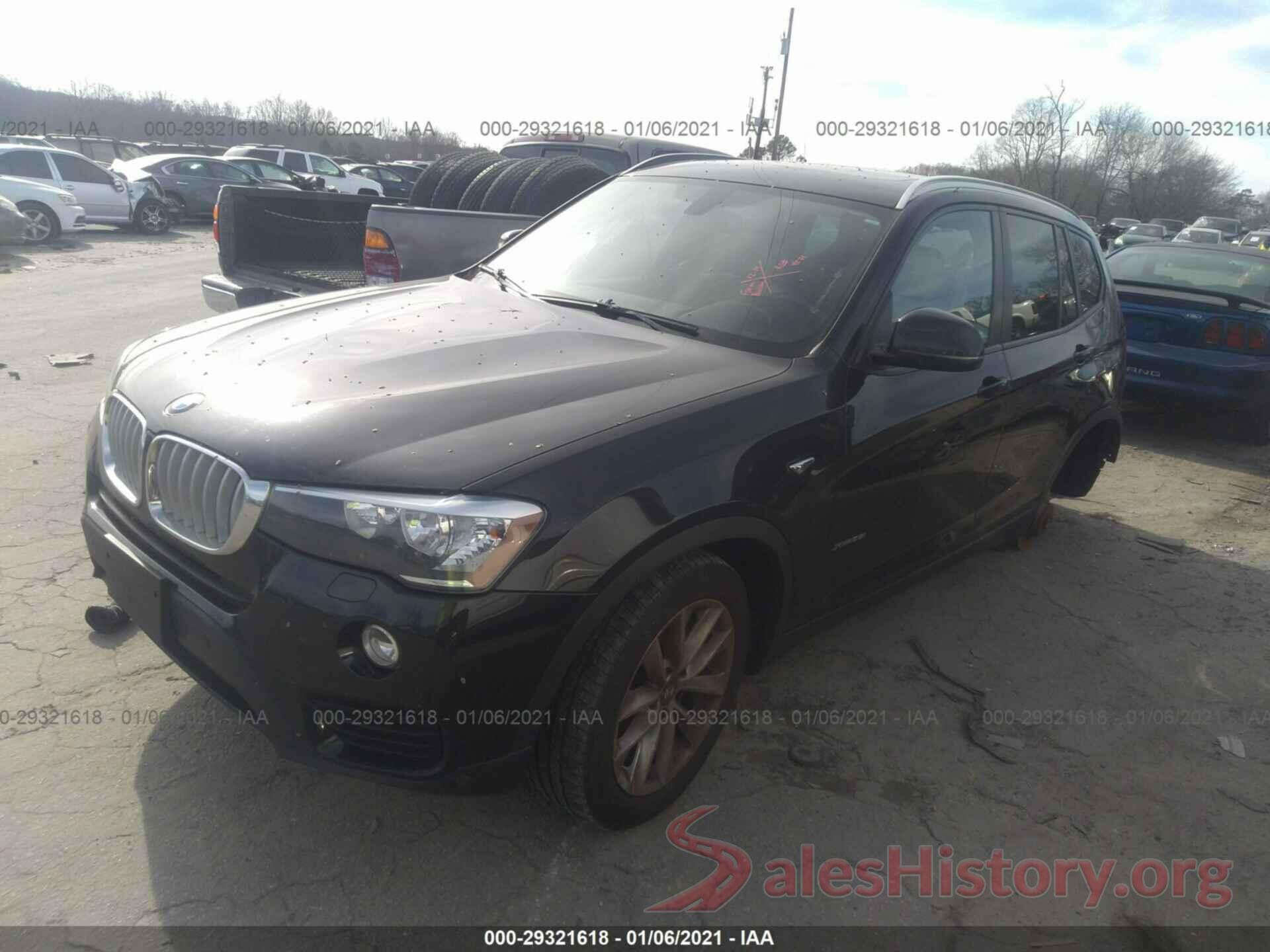 5UXWX9C58H0D96161 2017 BMW X3