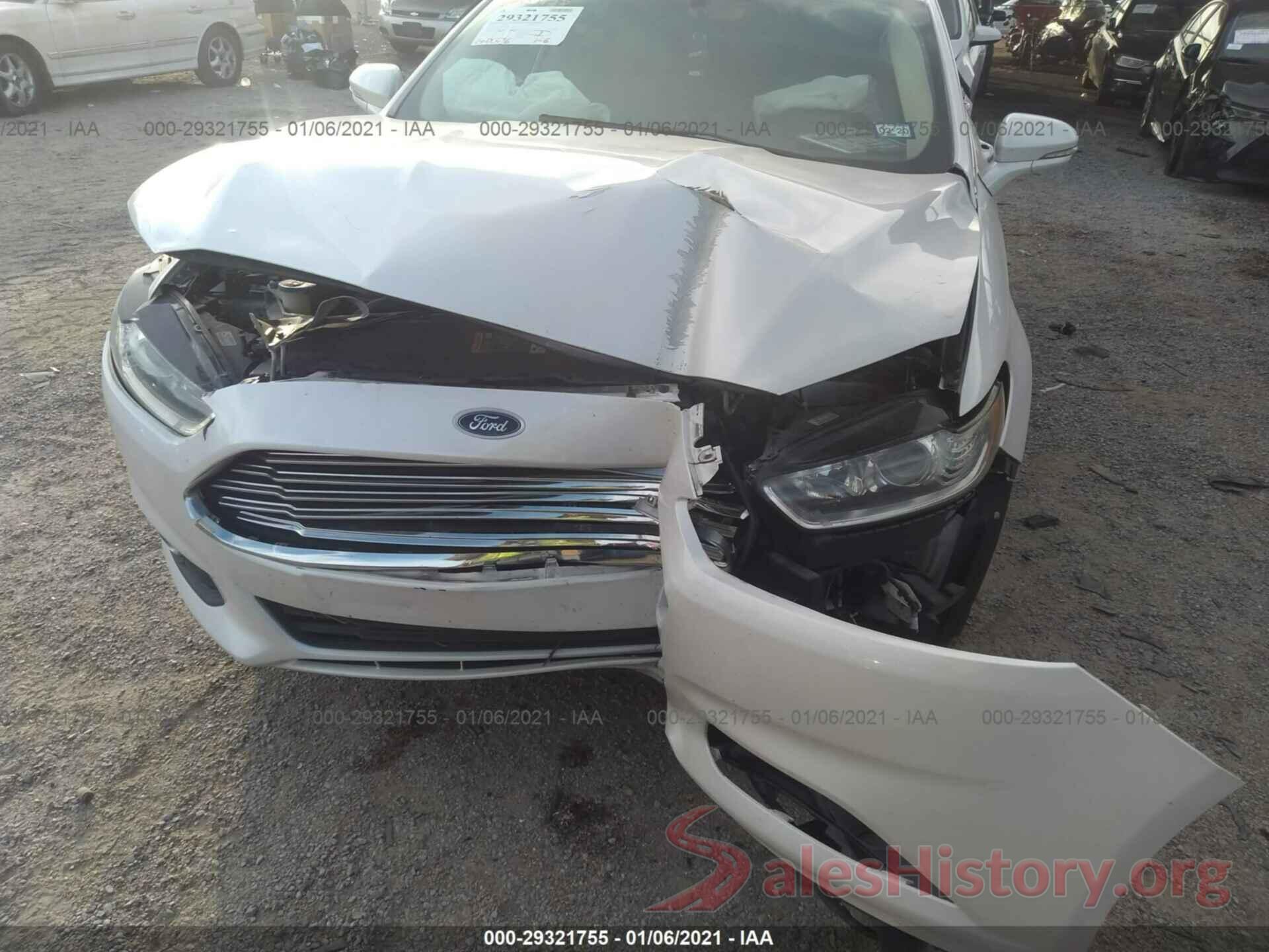 3FA6P0HD6GR376165 2016 FORD FUSION