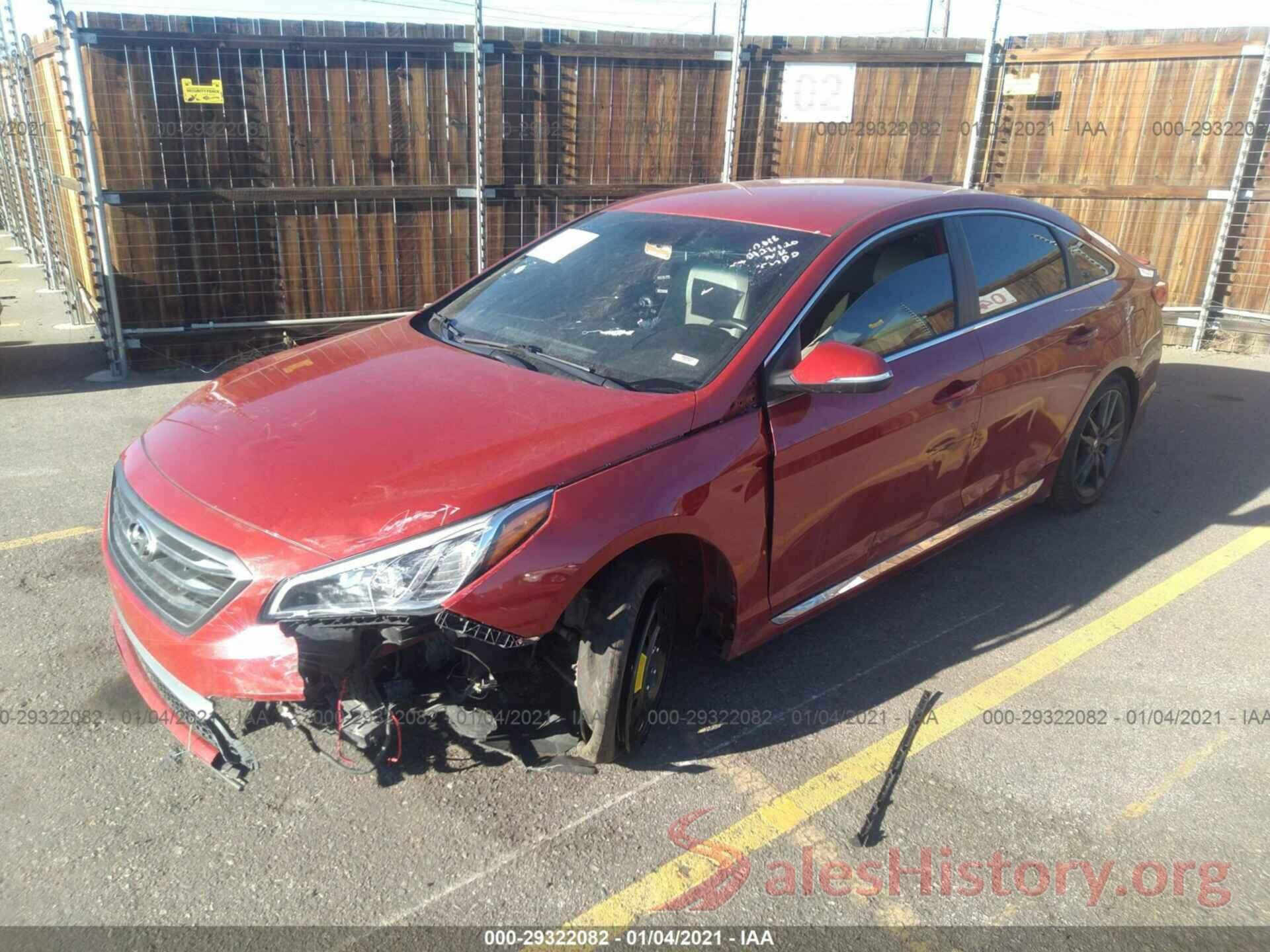 5NPE34AB1HH575629 2017 HYUNDAI SONATA