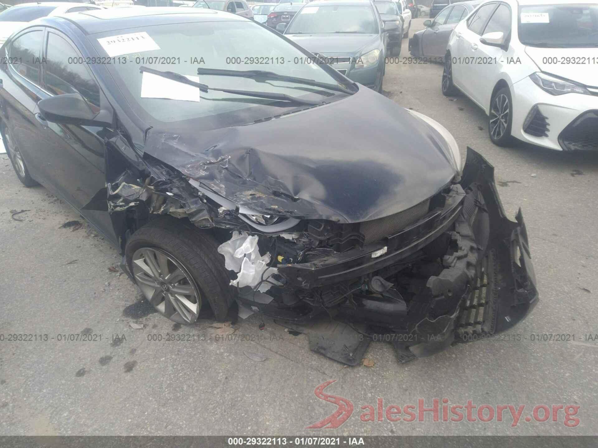 5NPDH4AE9FH587709 2015 HYUNDAI ELANTRA