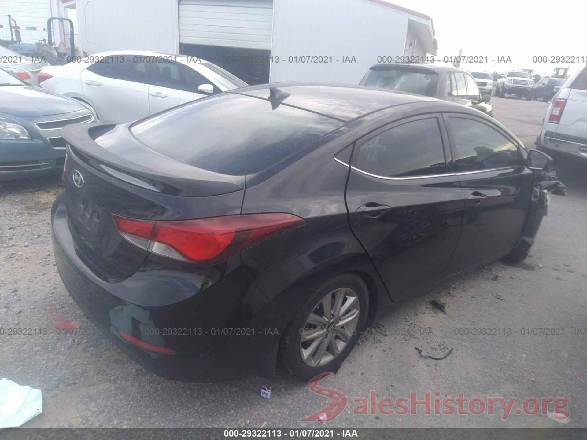 5NPDH4AE9FH587709 2015 HYUNDAI ELANTRA