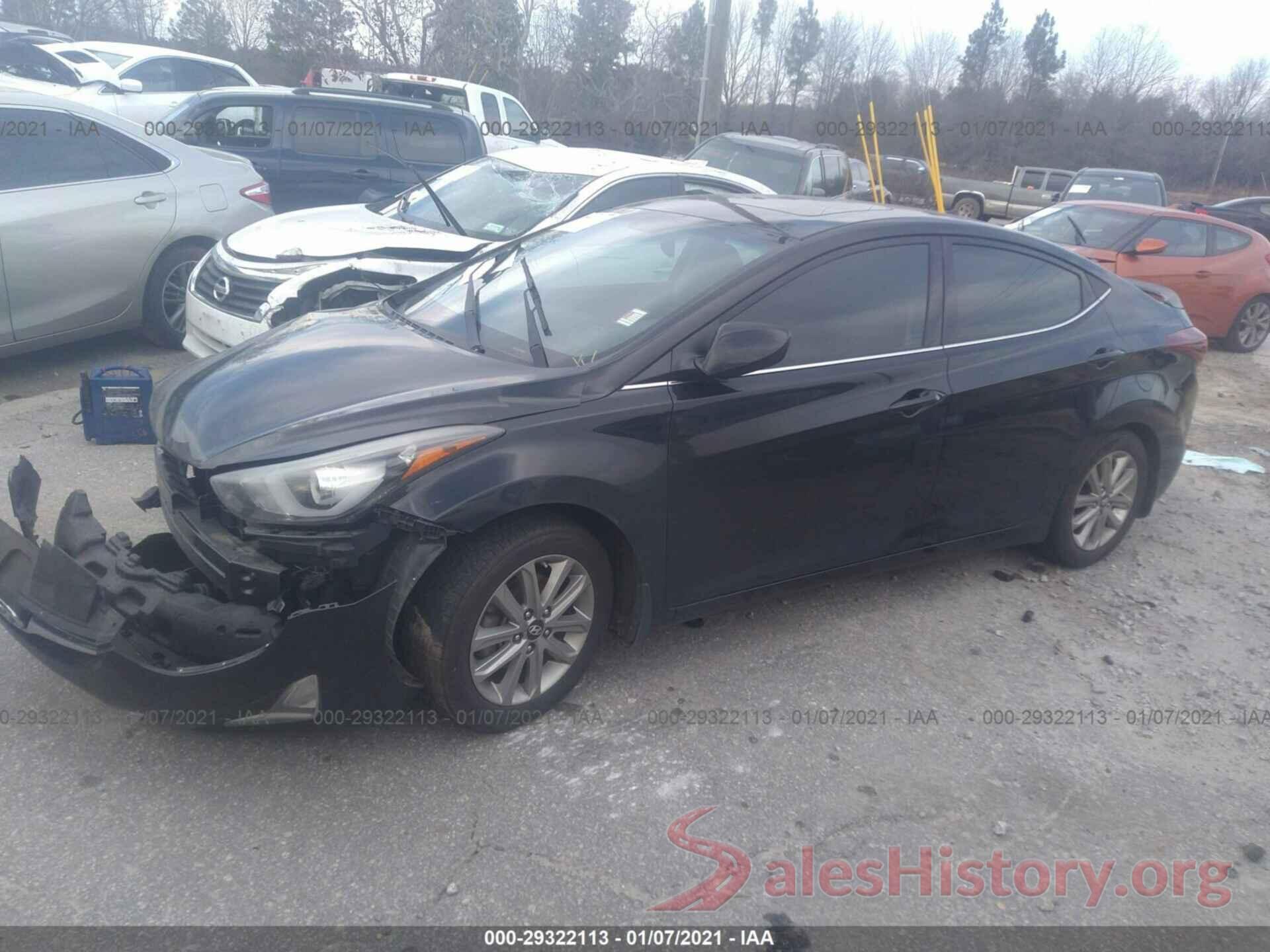 5NPDH4AE9FH587709 2015 HYUNDAI ELANTRA