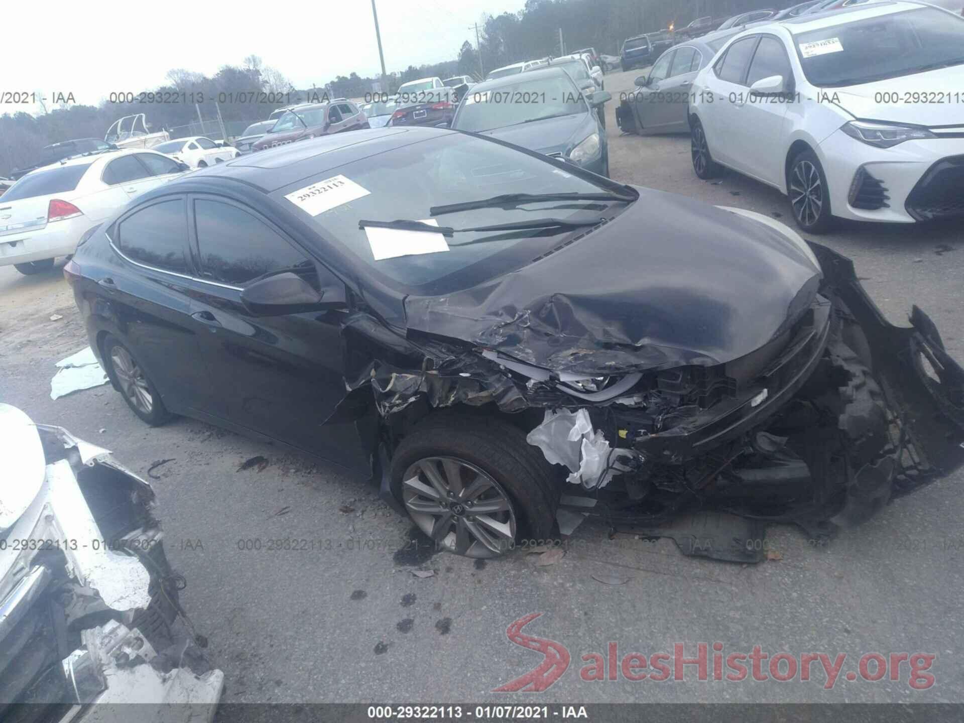 5NPDH4AE9FH587709 2015 HYUNDAI ELANTRA