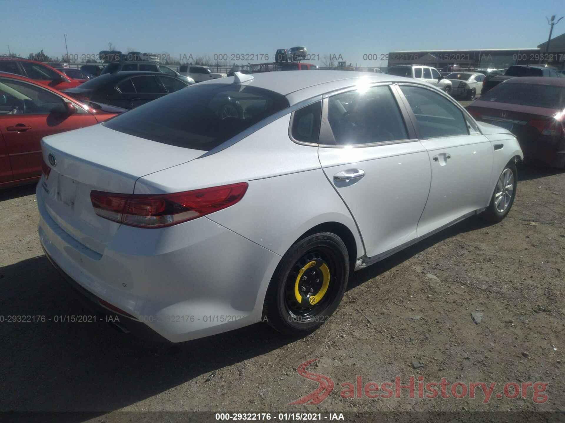 5XXGT4L35GG063249 2016 KIA OPTIMA