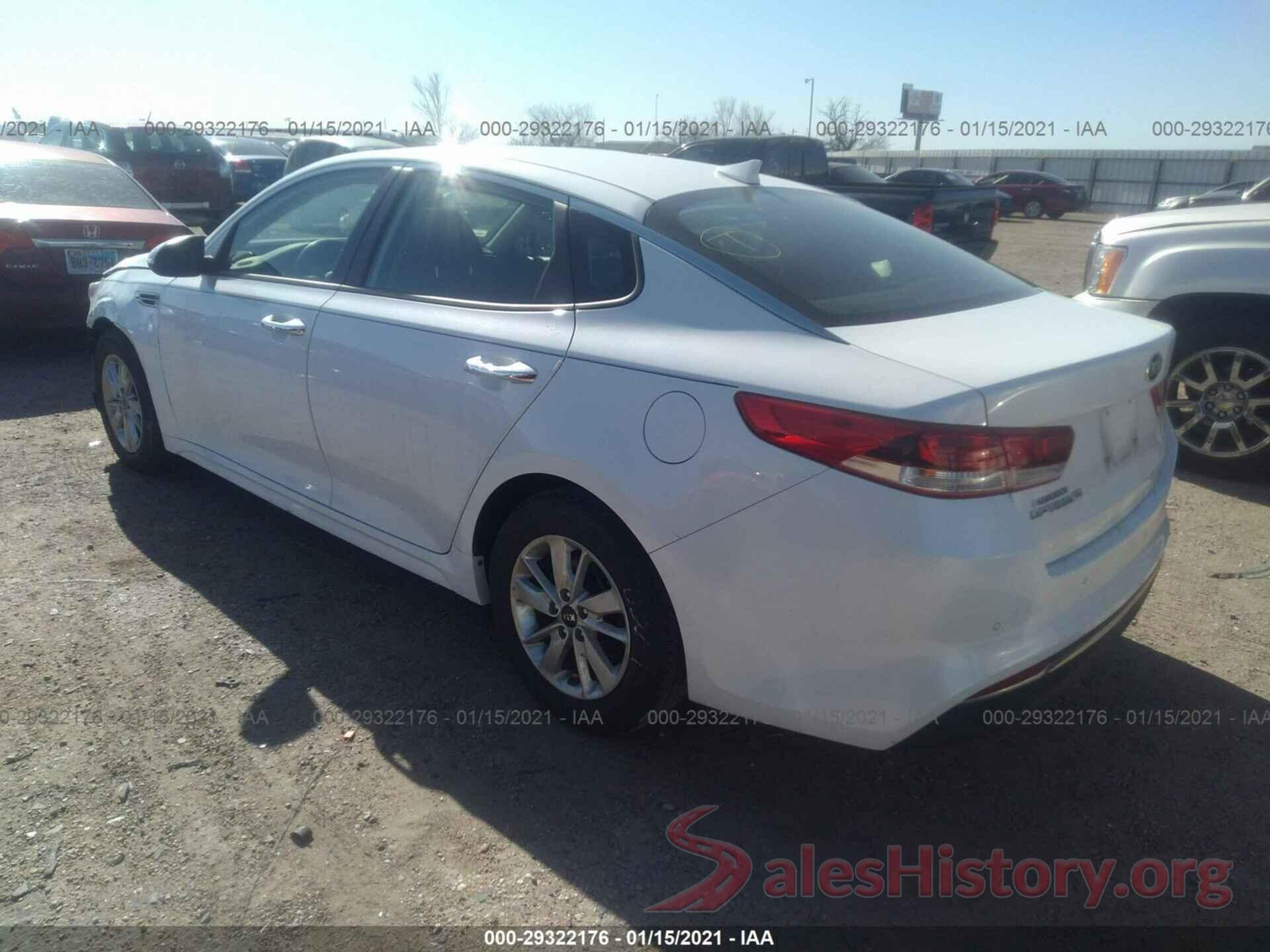 5XXGT4L35GG063249 2016 KIA OPTIMA