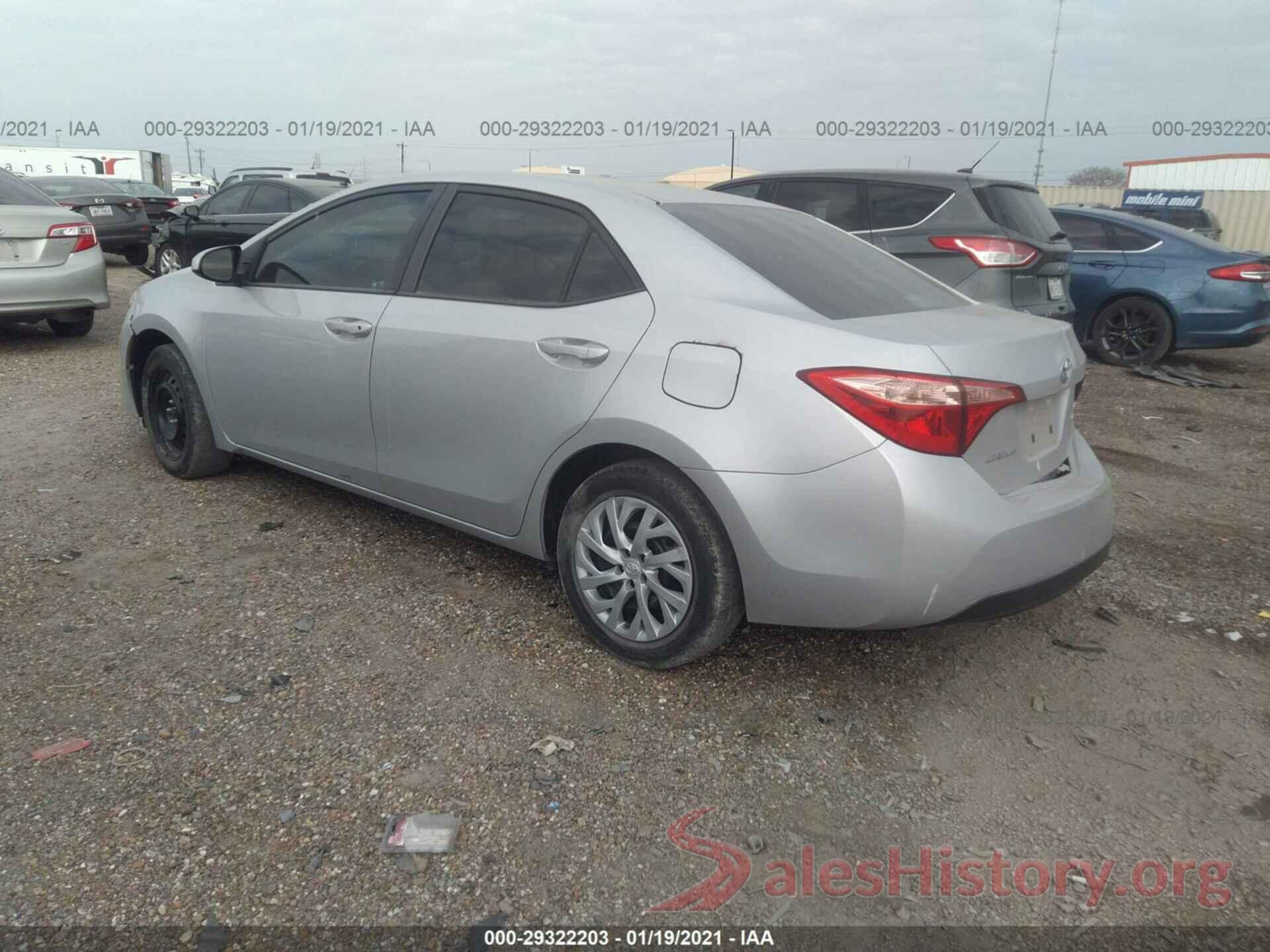 5YFBURHE5HP675250 2017 TOYOTA COROLLA