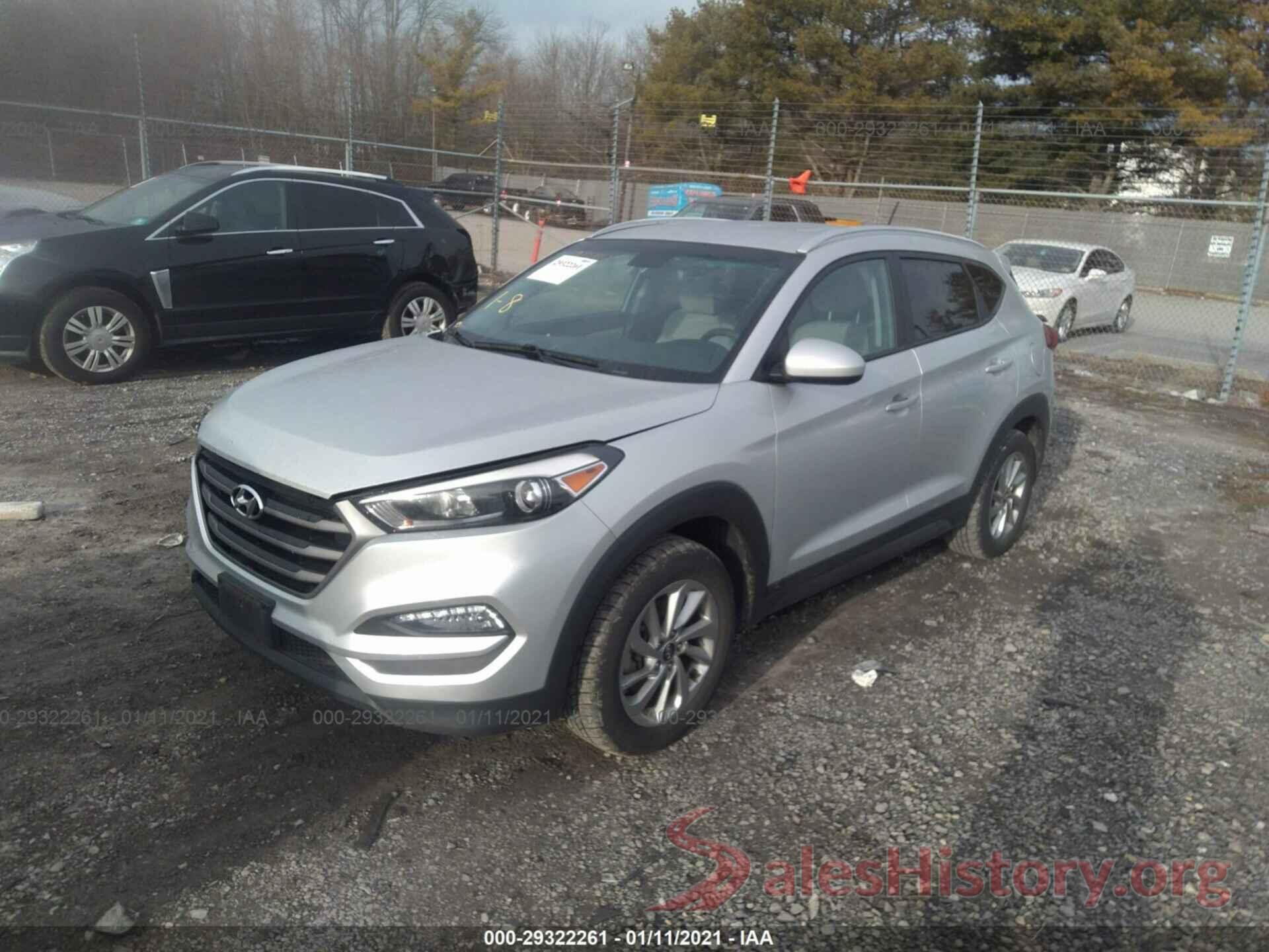 KM8J3CA4XGU090030 2016 HYUNDAI TUCSON