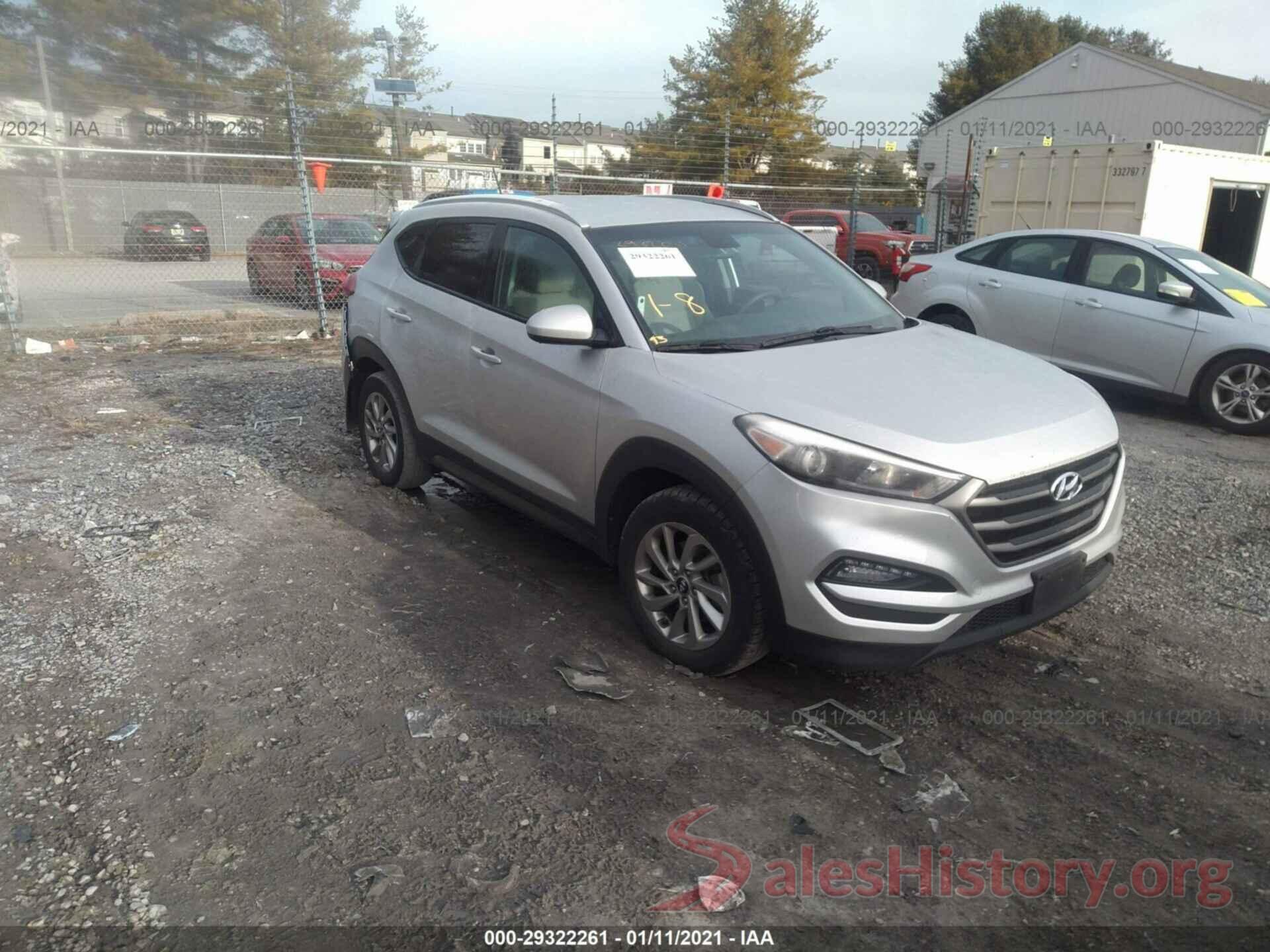 KM8J3CA4XGU090030 2016 HYUNDAI TUCSON