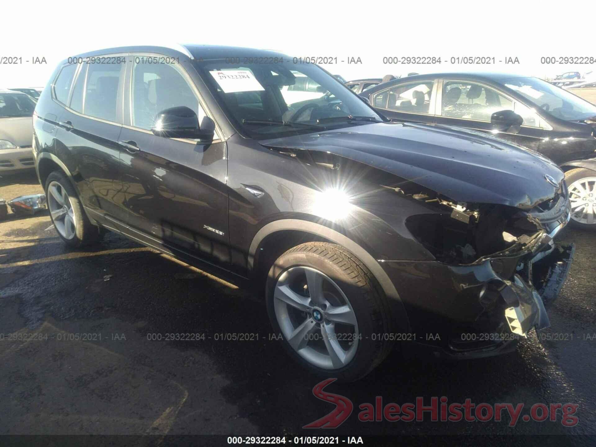 5UXWX9C32H0T19894 2017 BMW X3