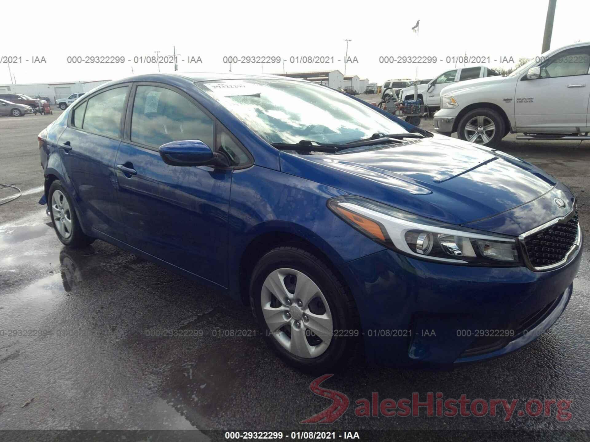 3KPFL4A7XHE014267 2017 KIA FORTE