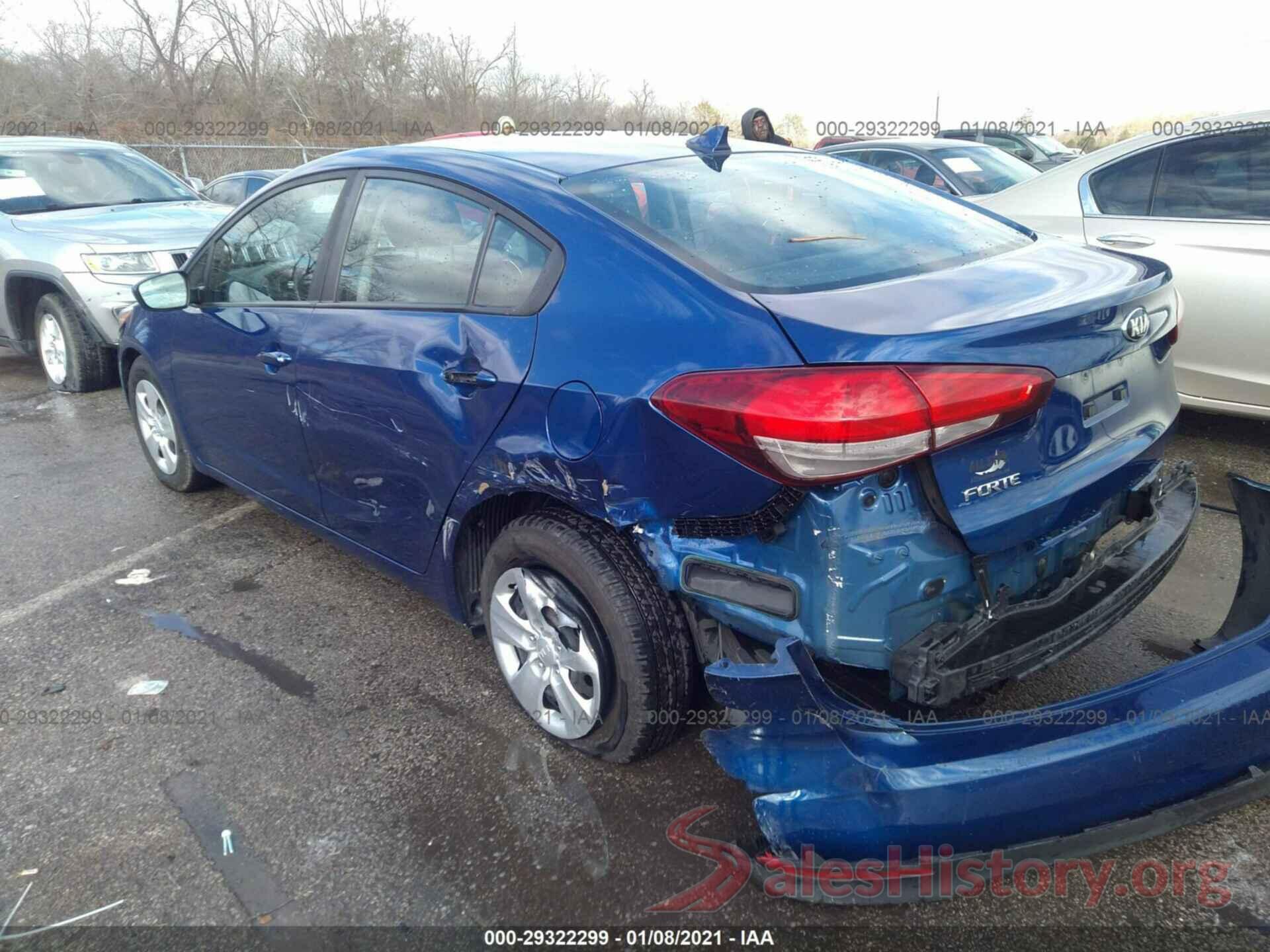 3KPFL4A7XHE014267 2017 KIA FORTE