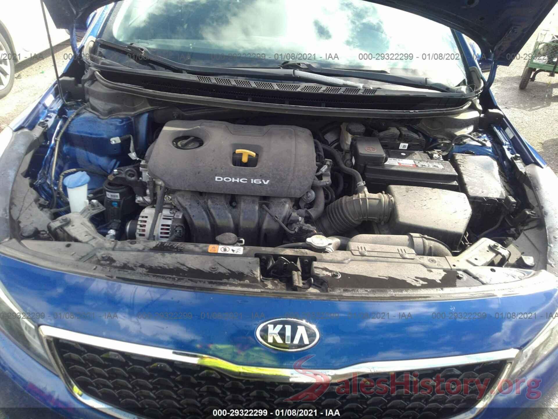 3KPFL4A7XHE014267 2017 KIA FORTE