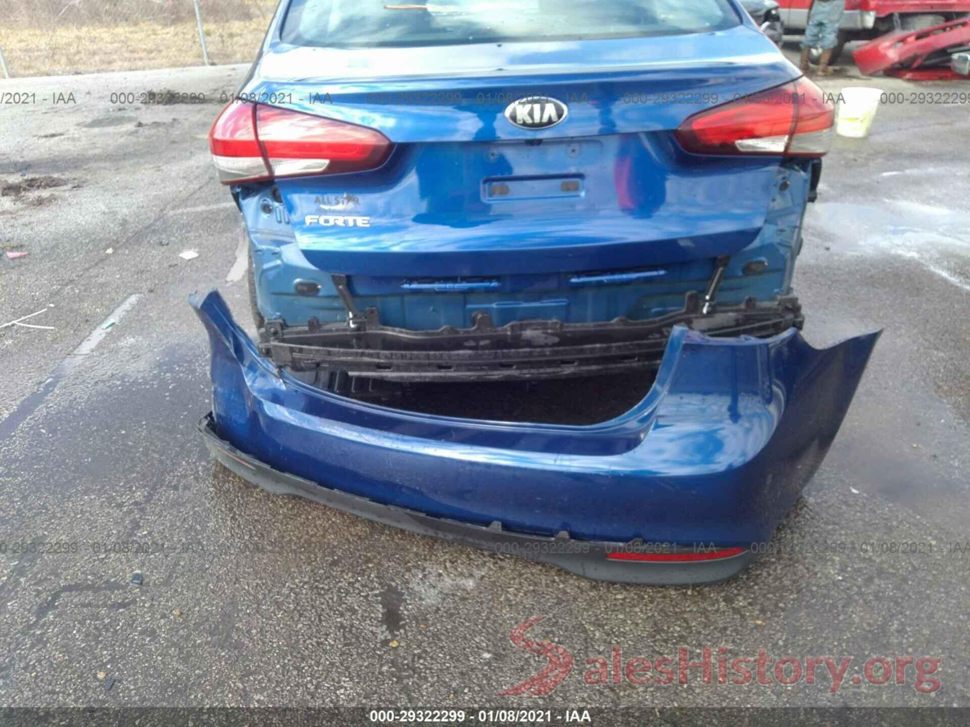 3KPFL4A7XHE014267 2017 KIA FORTE