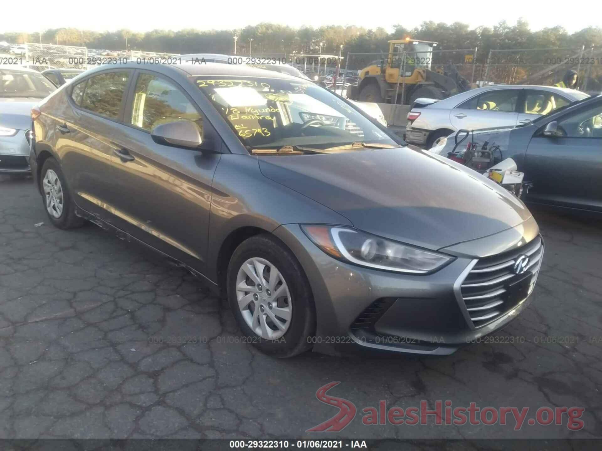 5NPD74LF9JH343964 2018 HYUNDAI ELANTRA