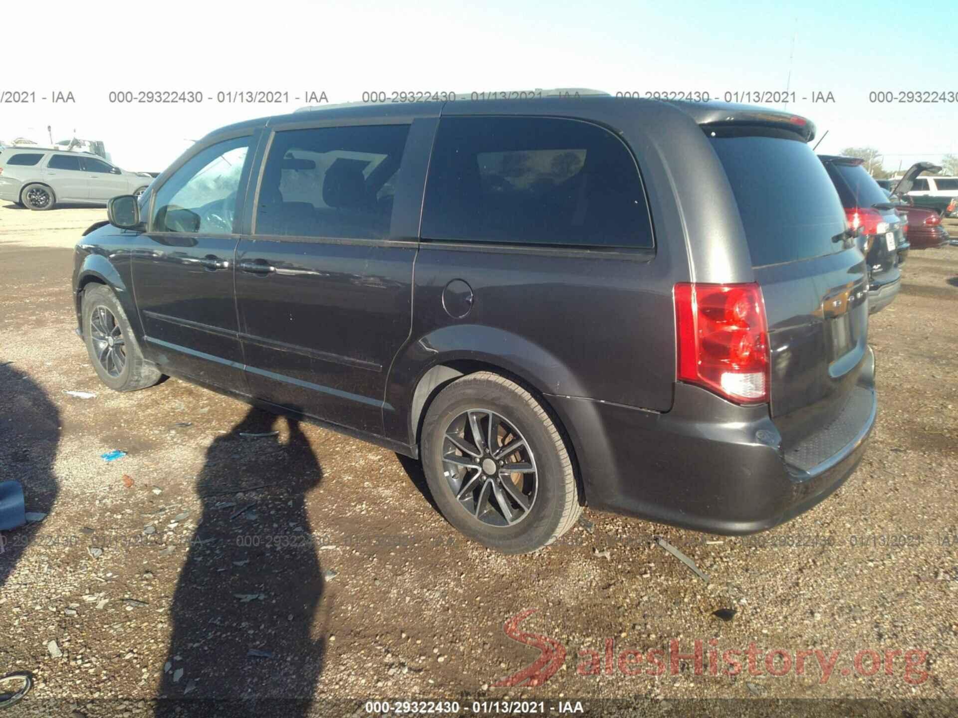 2C4RDGEG3GR324411 2016 DODGE GRAND CARAVAN