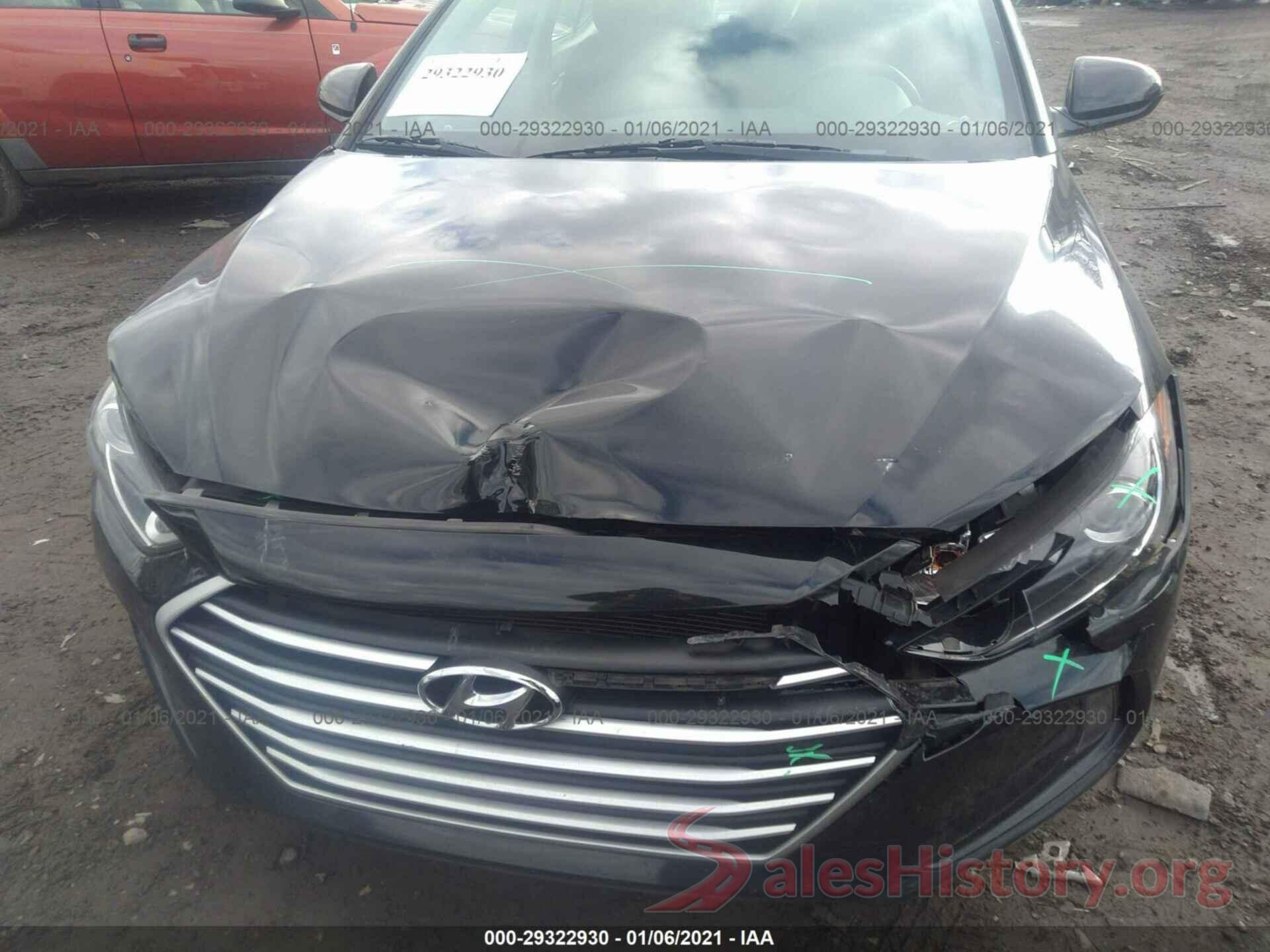 5NPD84LF3JH259586 2018 HYUNDAI ELANTRA