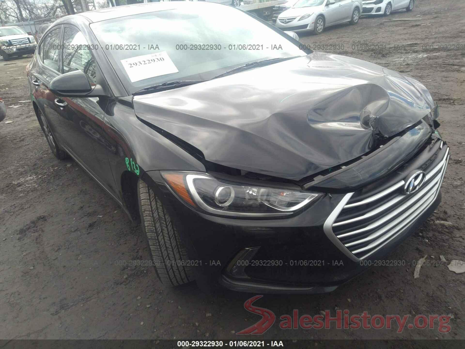 5NPD84LF3JH259586 2018 HYUNDAI ELANTRA