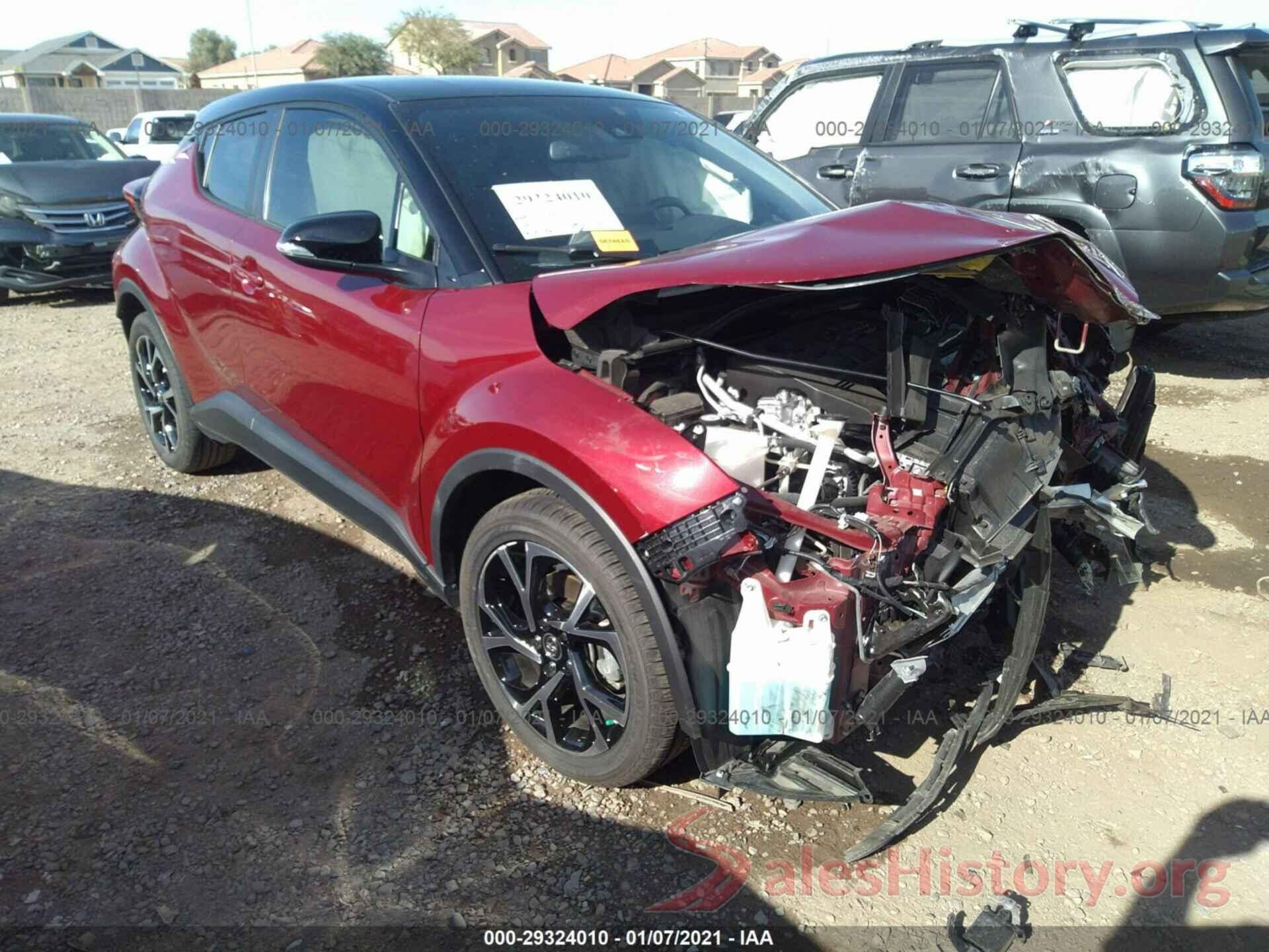 JTNKHMBX7K1057484 2019 TOYOTA C-HR