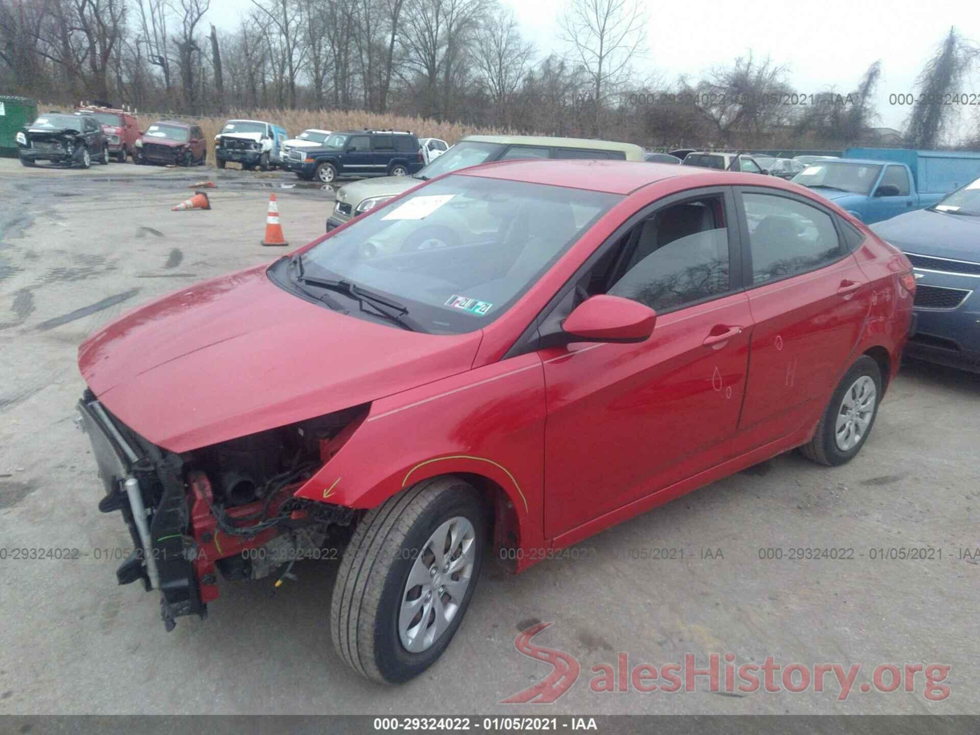 KMHCT4AE8GU975706 2016 HYUNDAI ACCENT