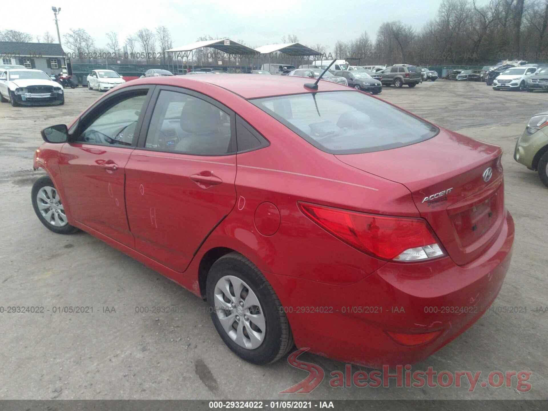 KMHCT4AE8GU975706 2016 HYUNDAI ACCENT