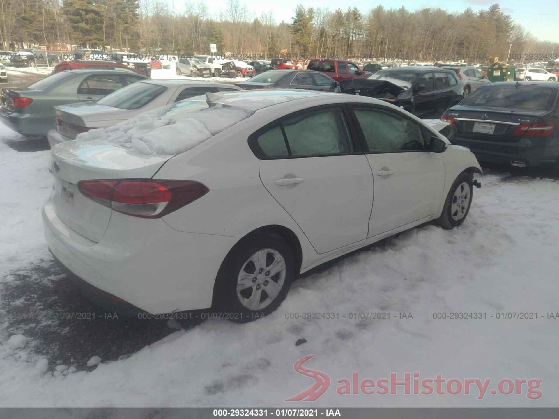 3KPFK4A71HE153724 2017 KIA FORTE