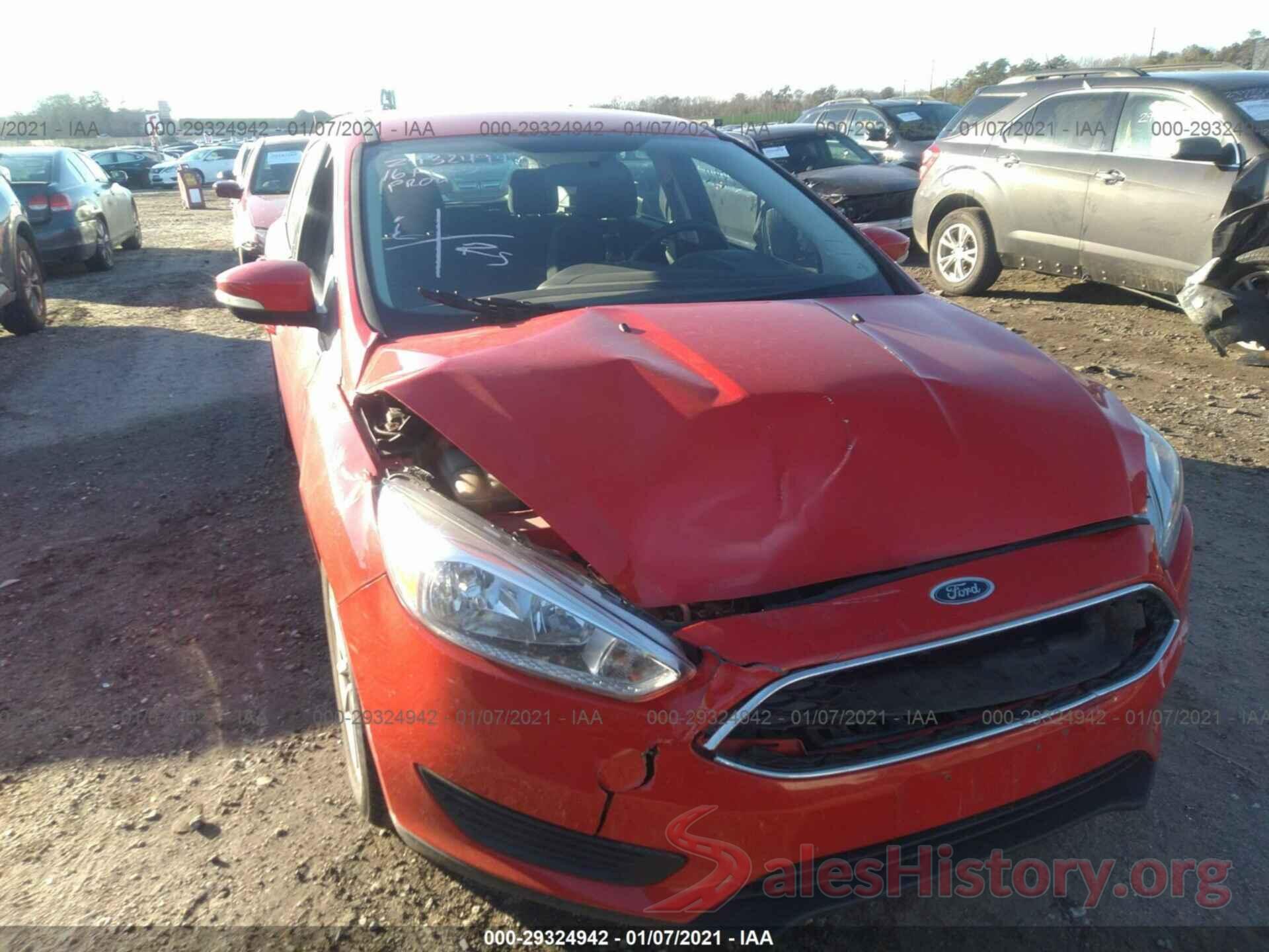 1FADP3K23GL337855 2016 FORD FOCUS