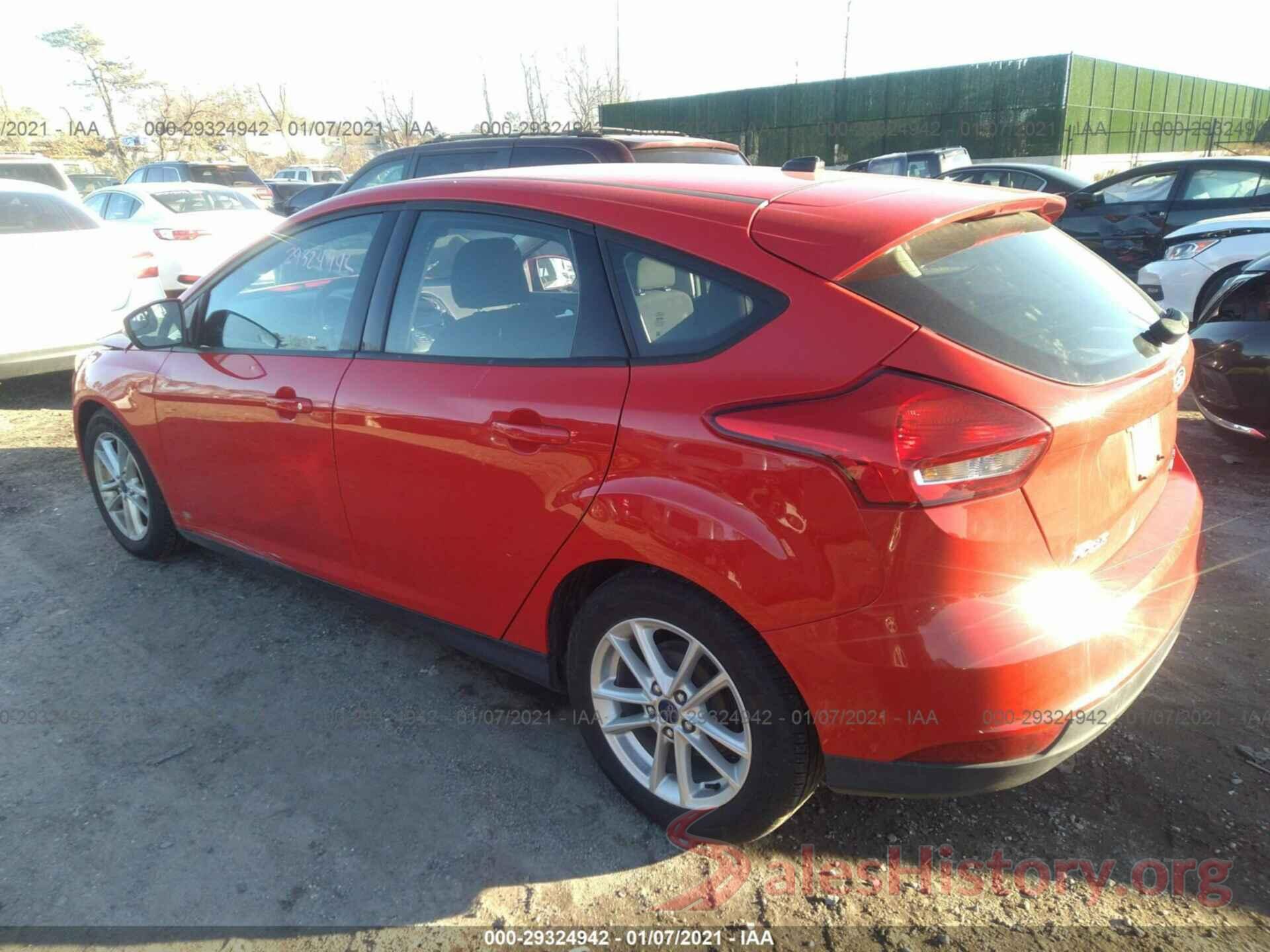 1FADP3K23GL337855 2016 FORD FOCUS