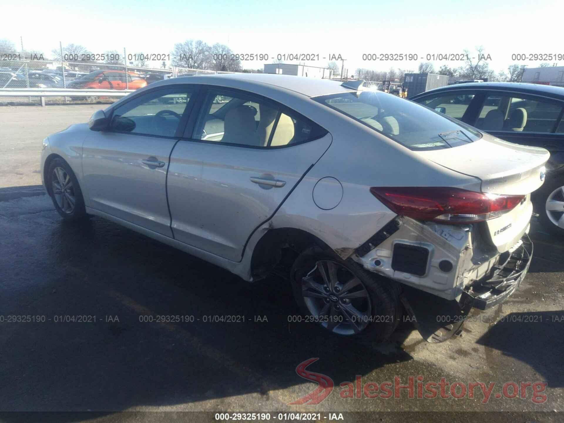 5NPD84LF4HH002091 2017 HYUNDAI ELANTRA