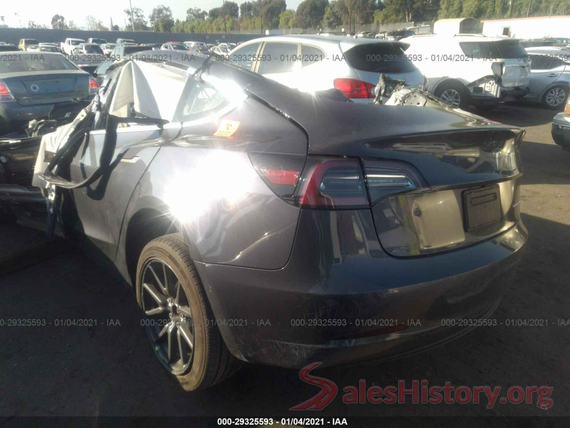 5YJ3E1EB4KF453010 2019 TESLA MODEL 3