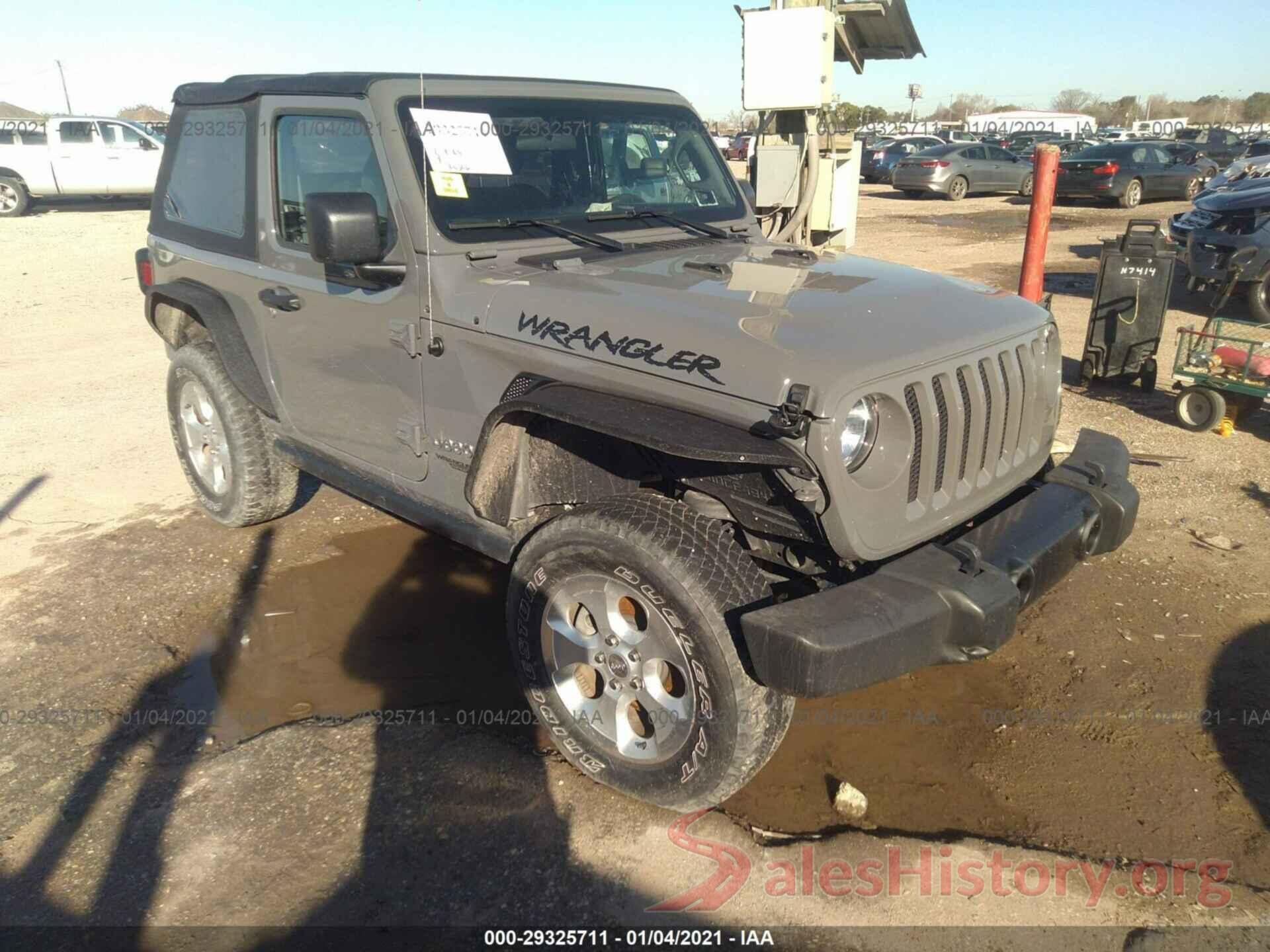 1C4GJXAG1KW560108 2019 JEEP WRANGLER