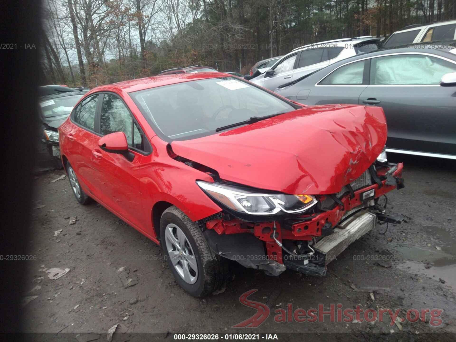 1G1BC5SMXJ7134013 2018 CHEVROLET CRUZE