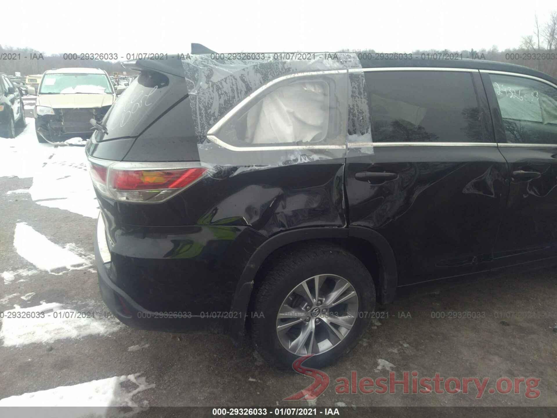 5TDBKRFH5GS312942 2016 TOYOTA HIGHLANDER