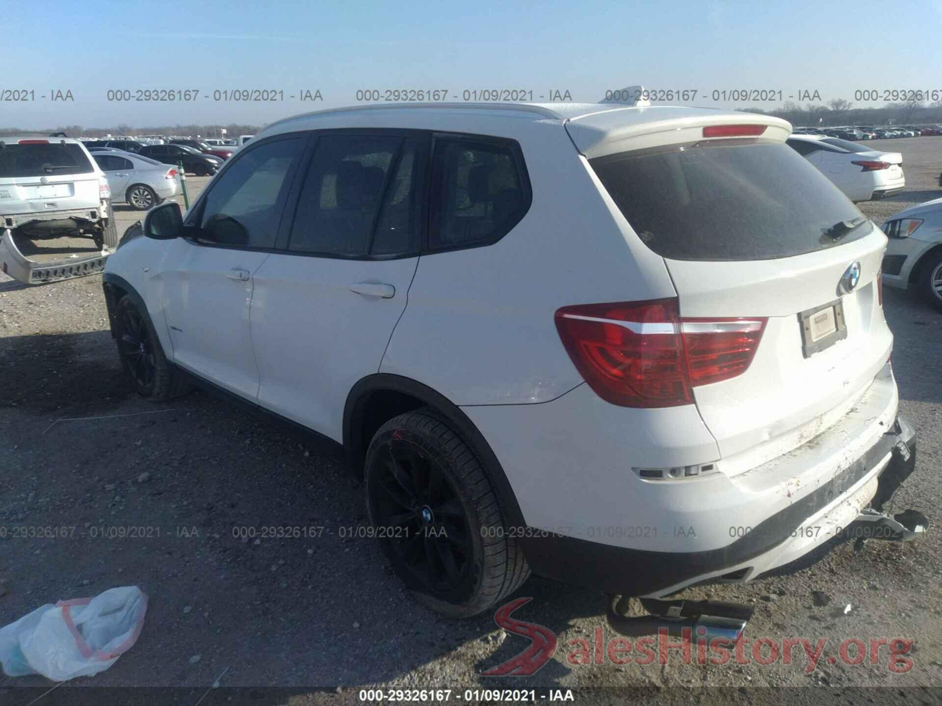 5UXWZ7C37H0V91033 2017 BMW X3