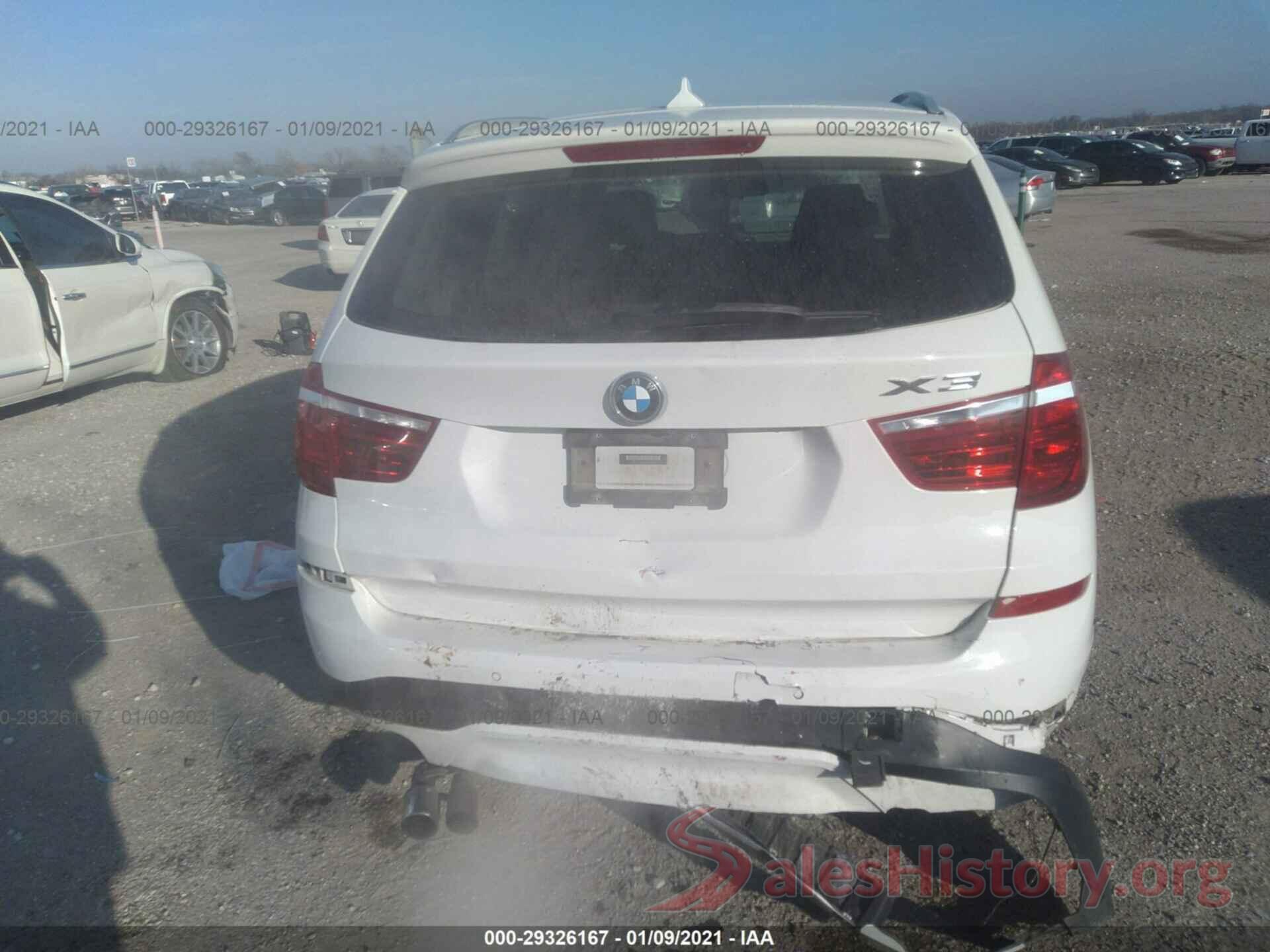 5UXWZ7C37H0V91033 2017 BMW X3