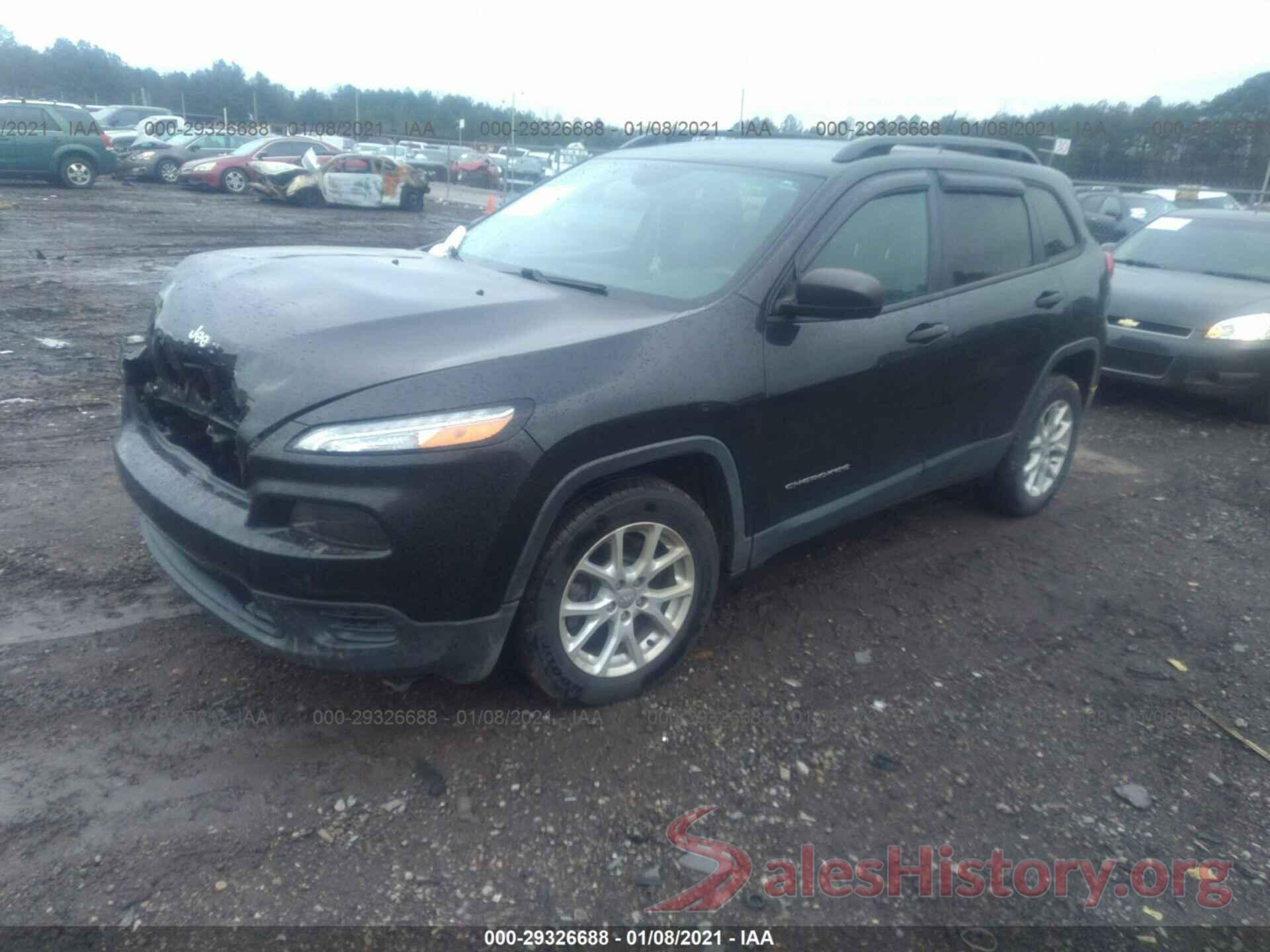 1C4PJLAB5GW171766 2016 JEEP CHEROKEE