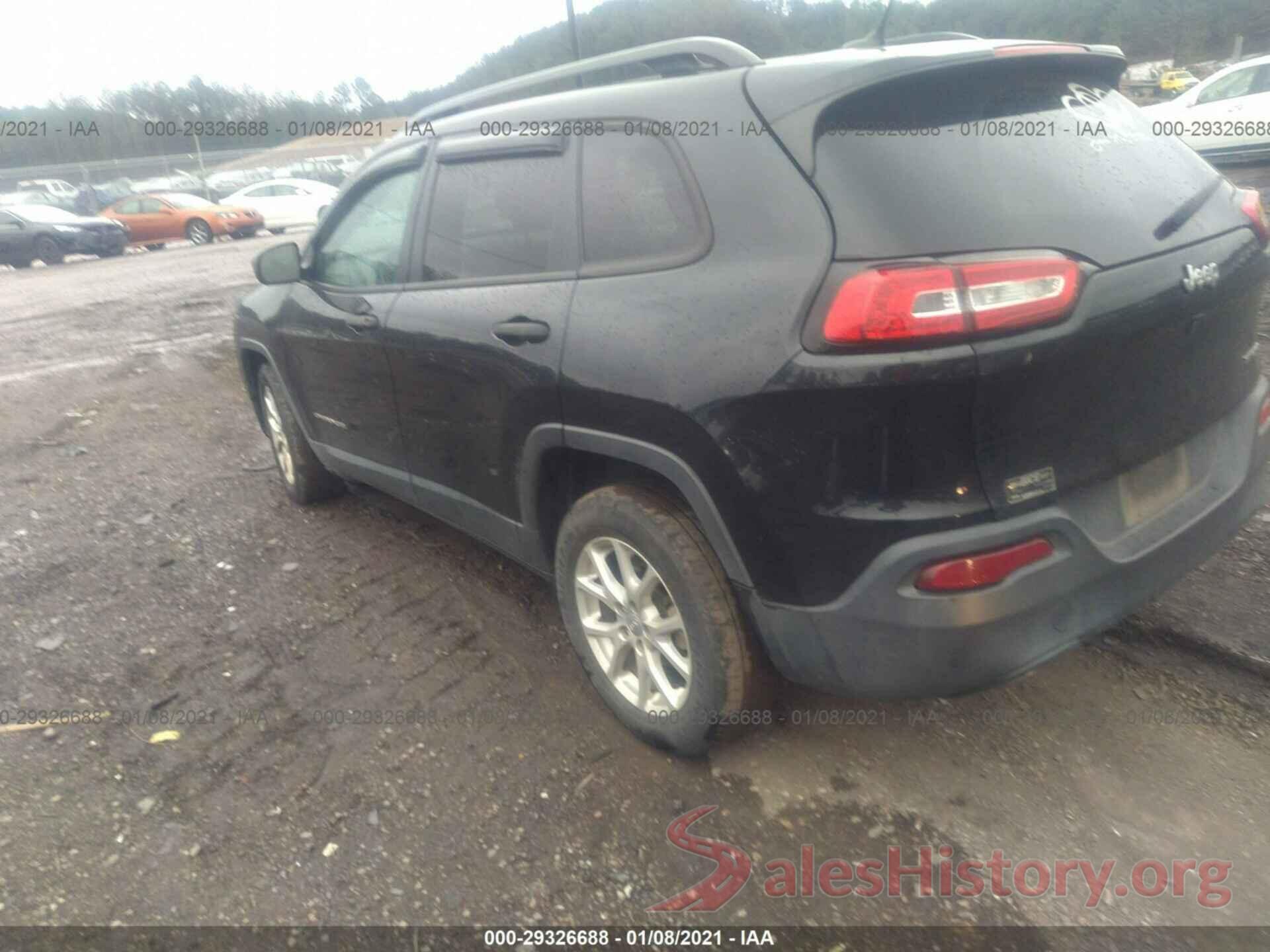 1C4PJLAB5GW171766 2016 JEEP CHEROKEE