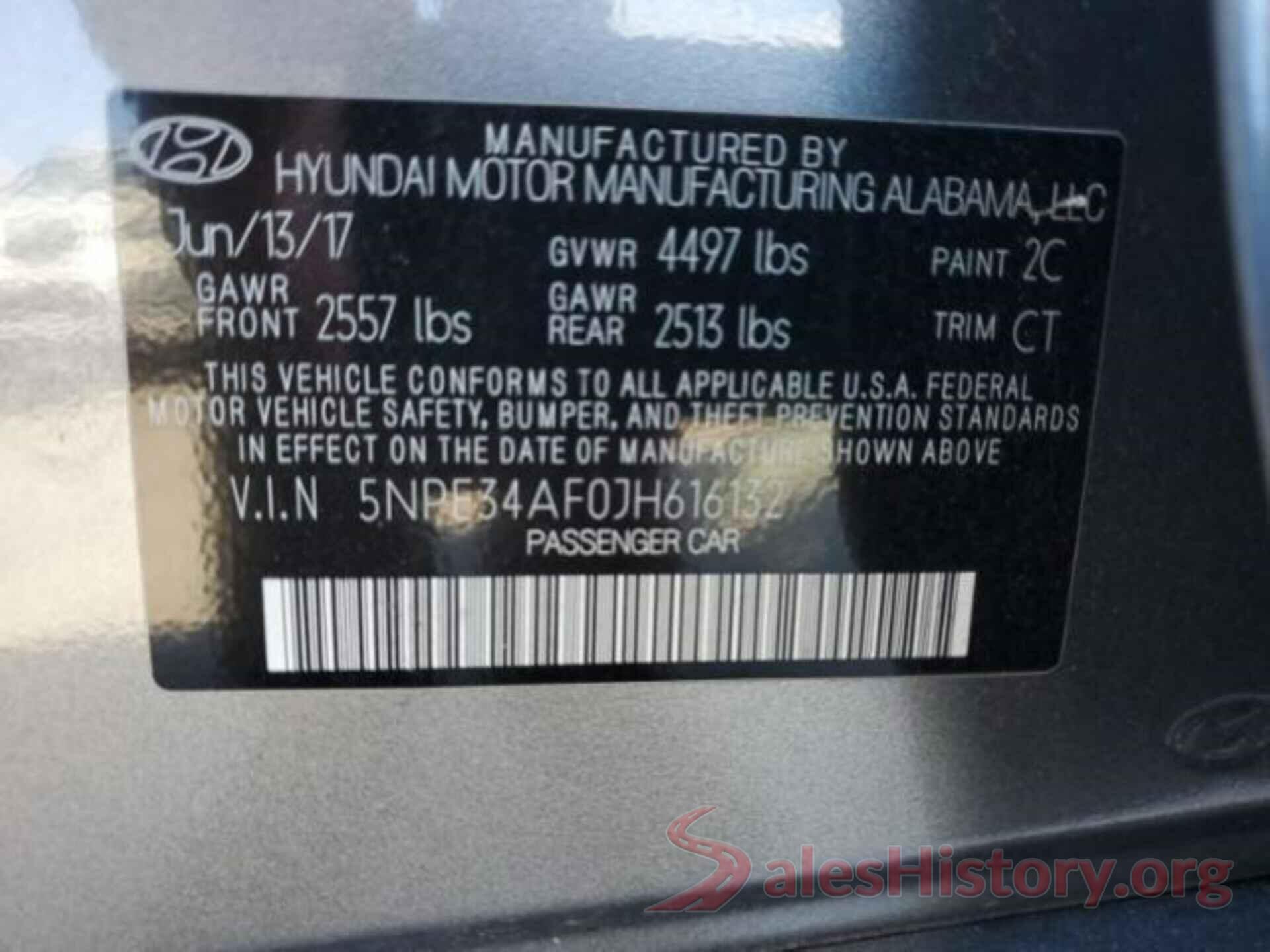 5NPE34AF0JH616132 2018 HYUNDAI SONATA