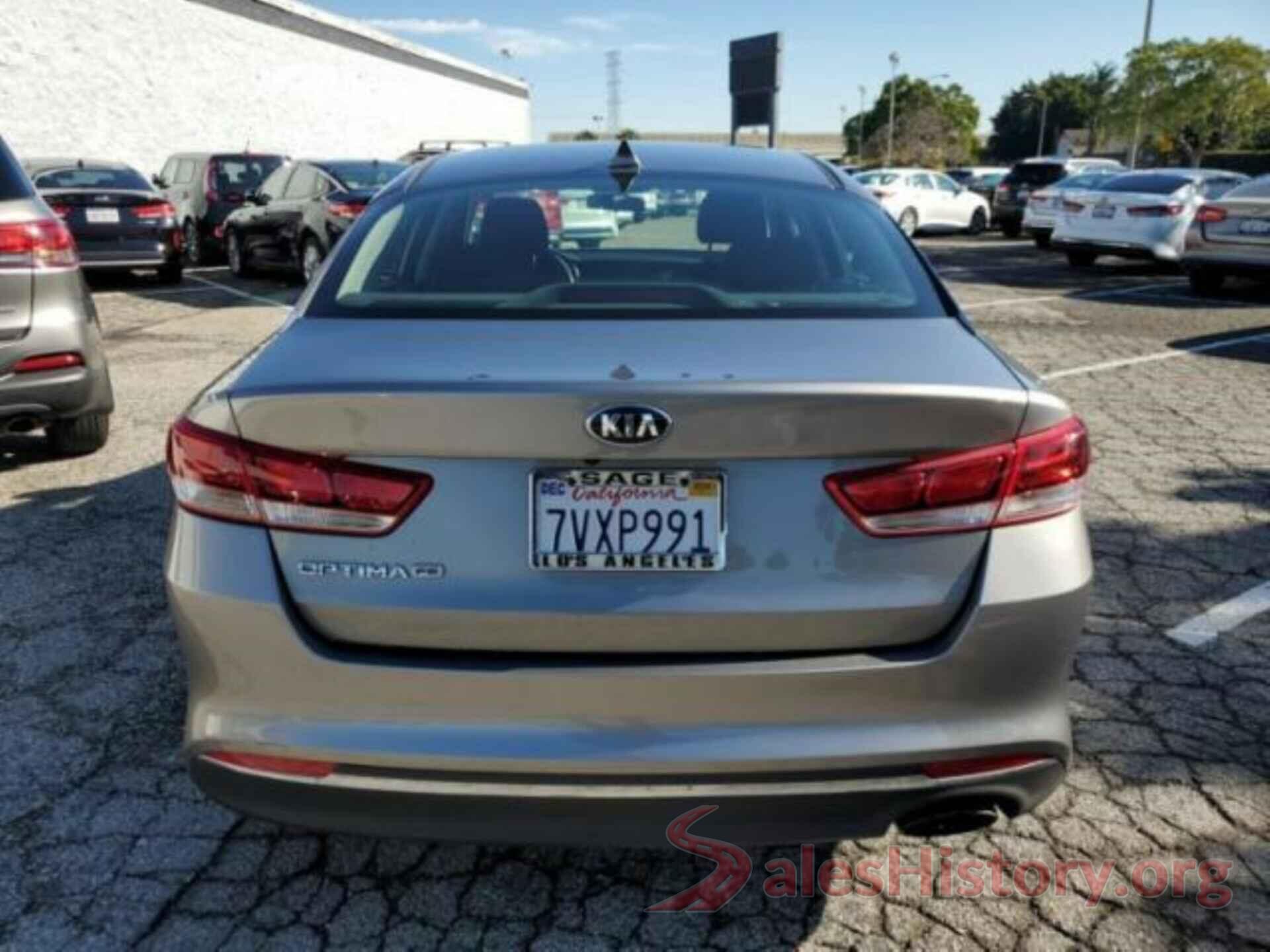 5XXGT4L39GG109892 2016 KIA OPTIMA